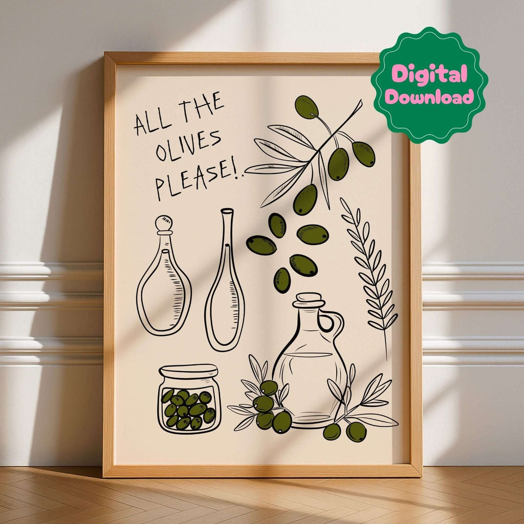 All The Olives Digital Download