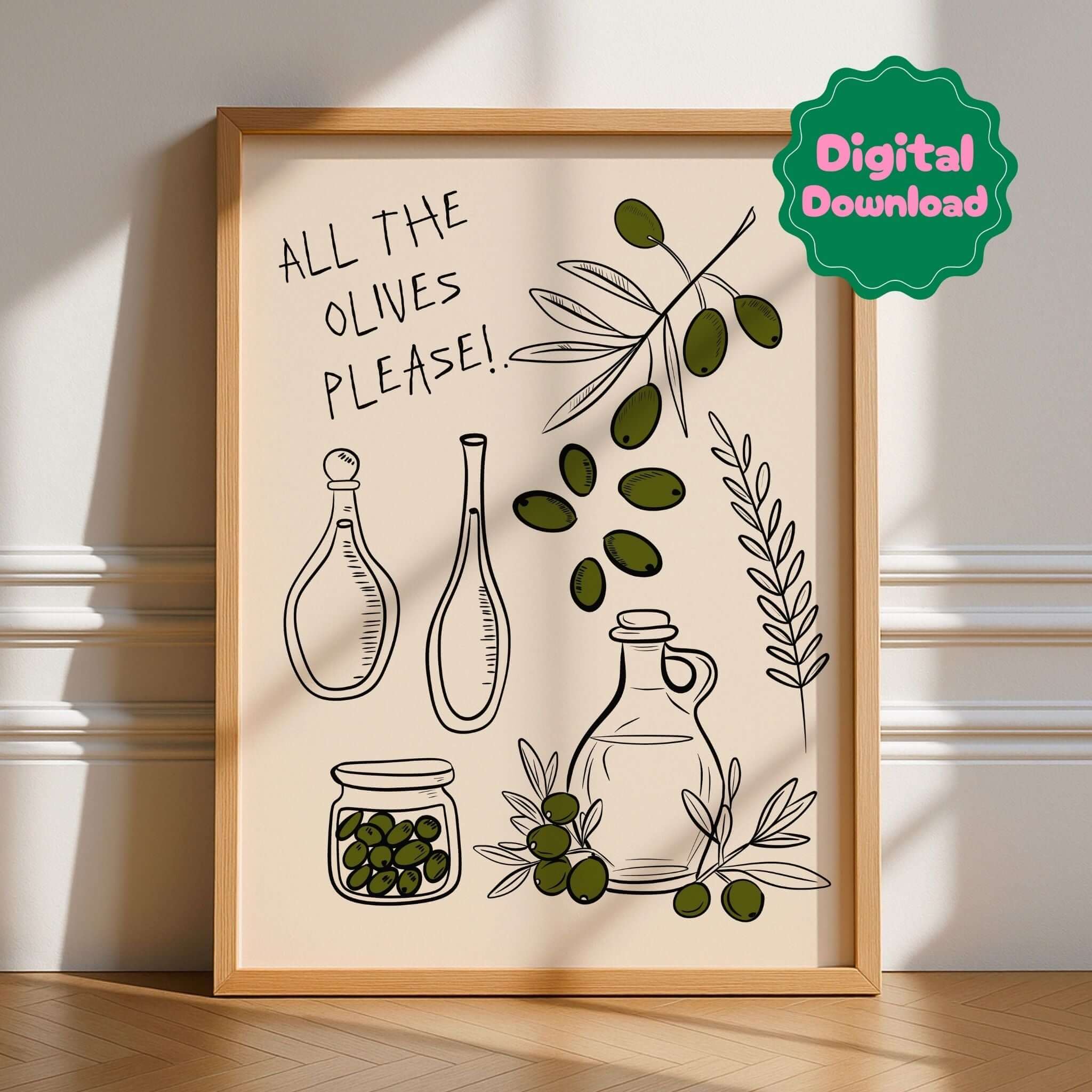 All The Olives Digital Download