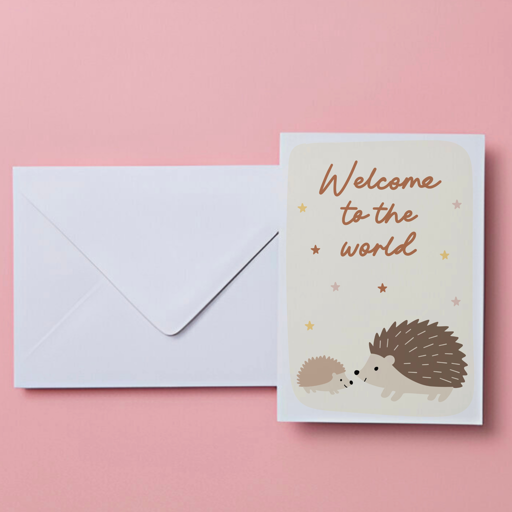 Welcome To The World Greeting Card