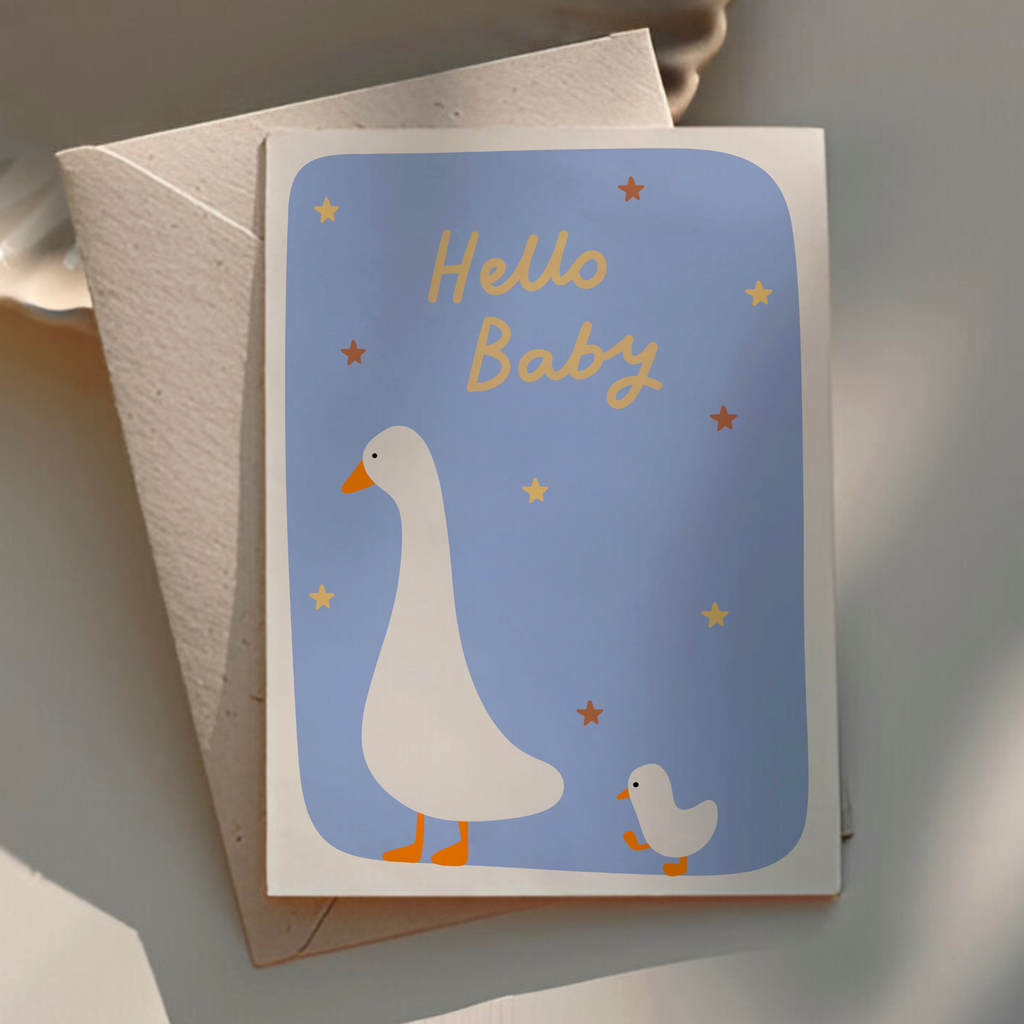 Hello Baby Greeting Card