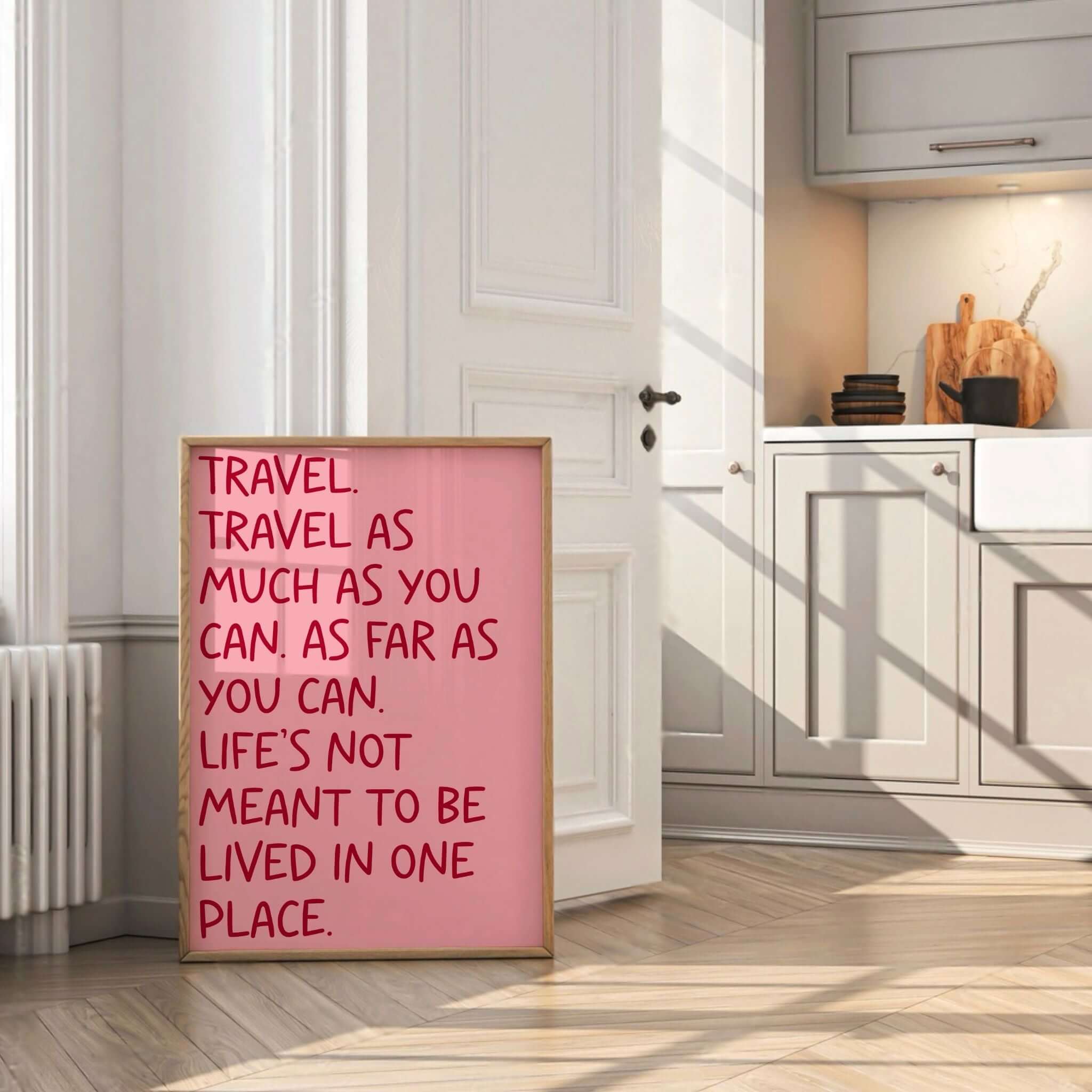 Travel Life Is Short Digital Download