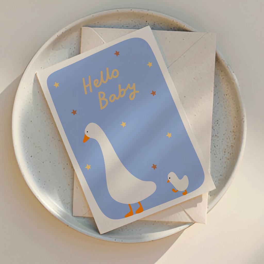 Hello Baby Greeting Card