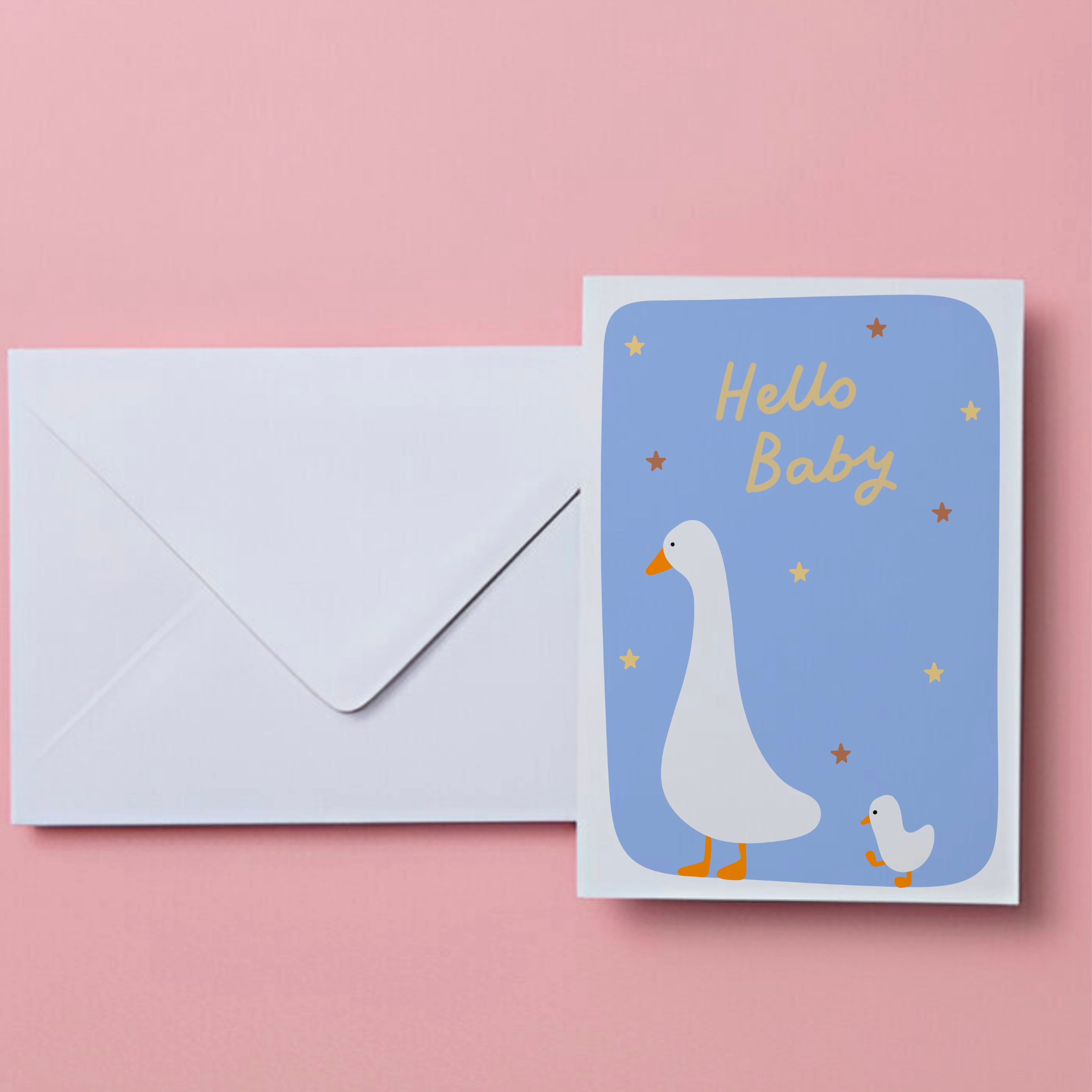 Hello Baby Greeting Card