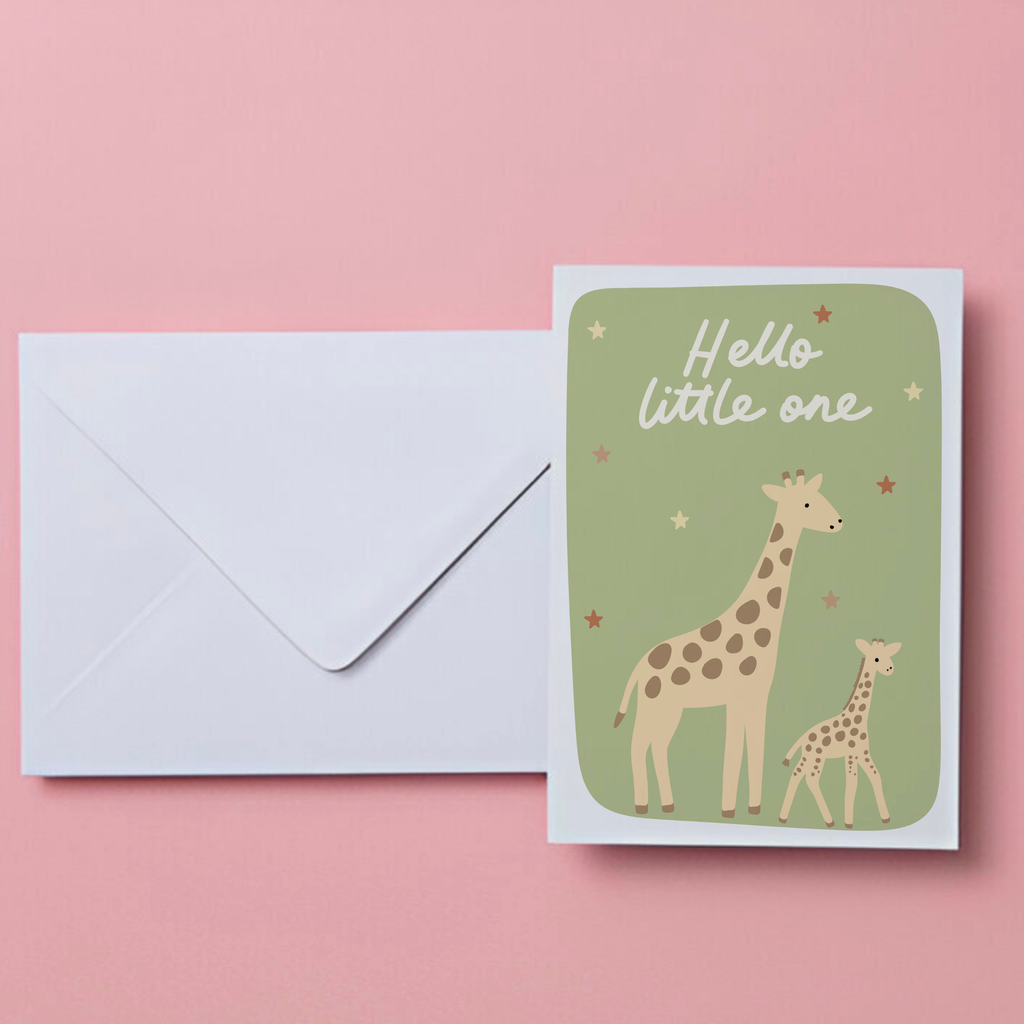Hello Little One Greeting Card