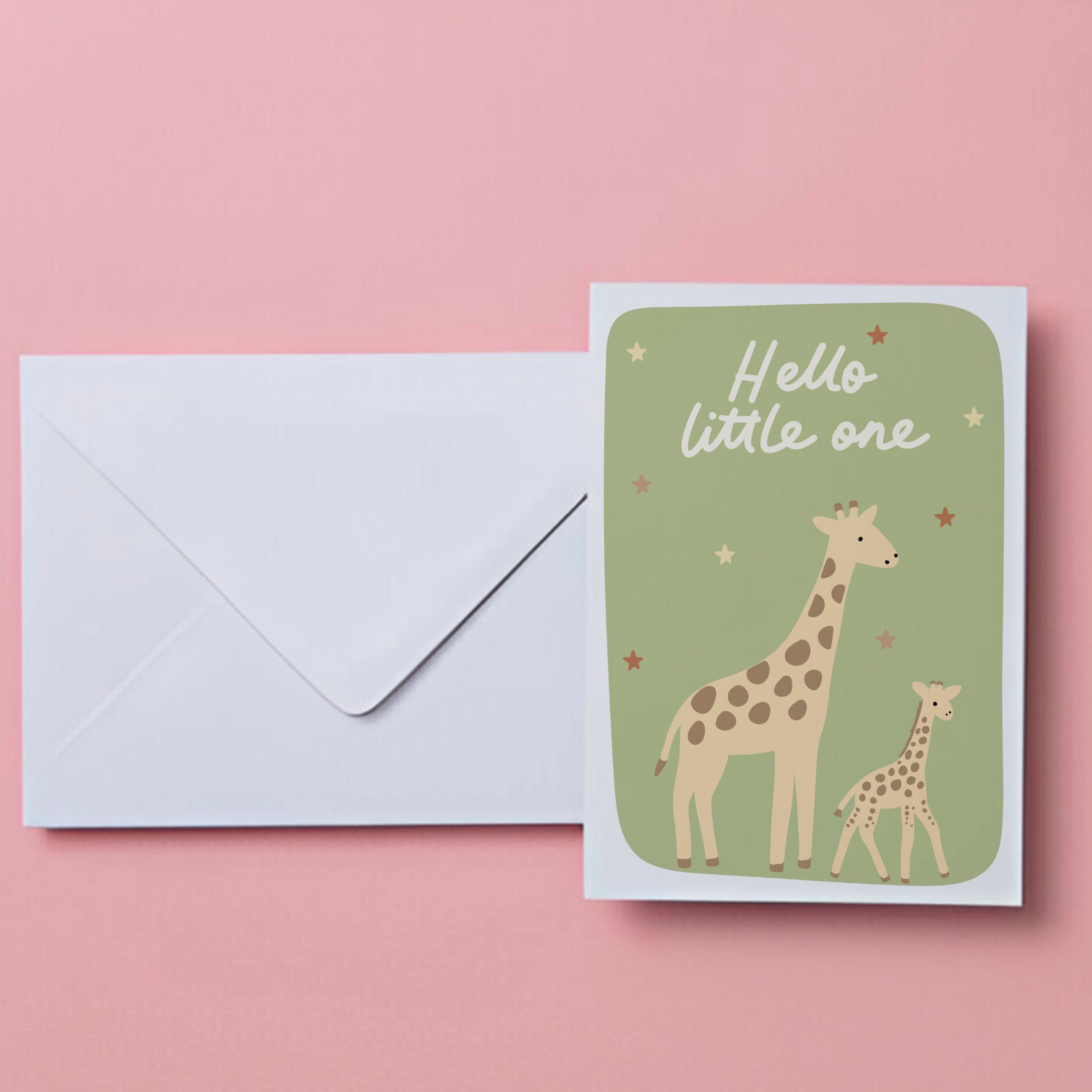 Hello Little One Greeting Card