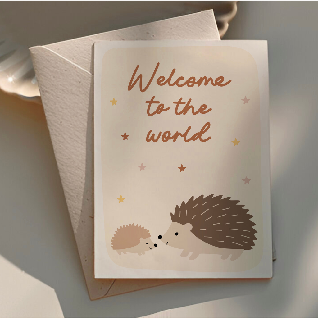 Welcome To The World Greeting Card