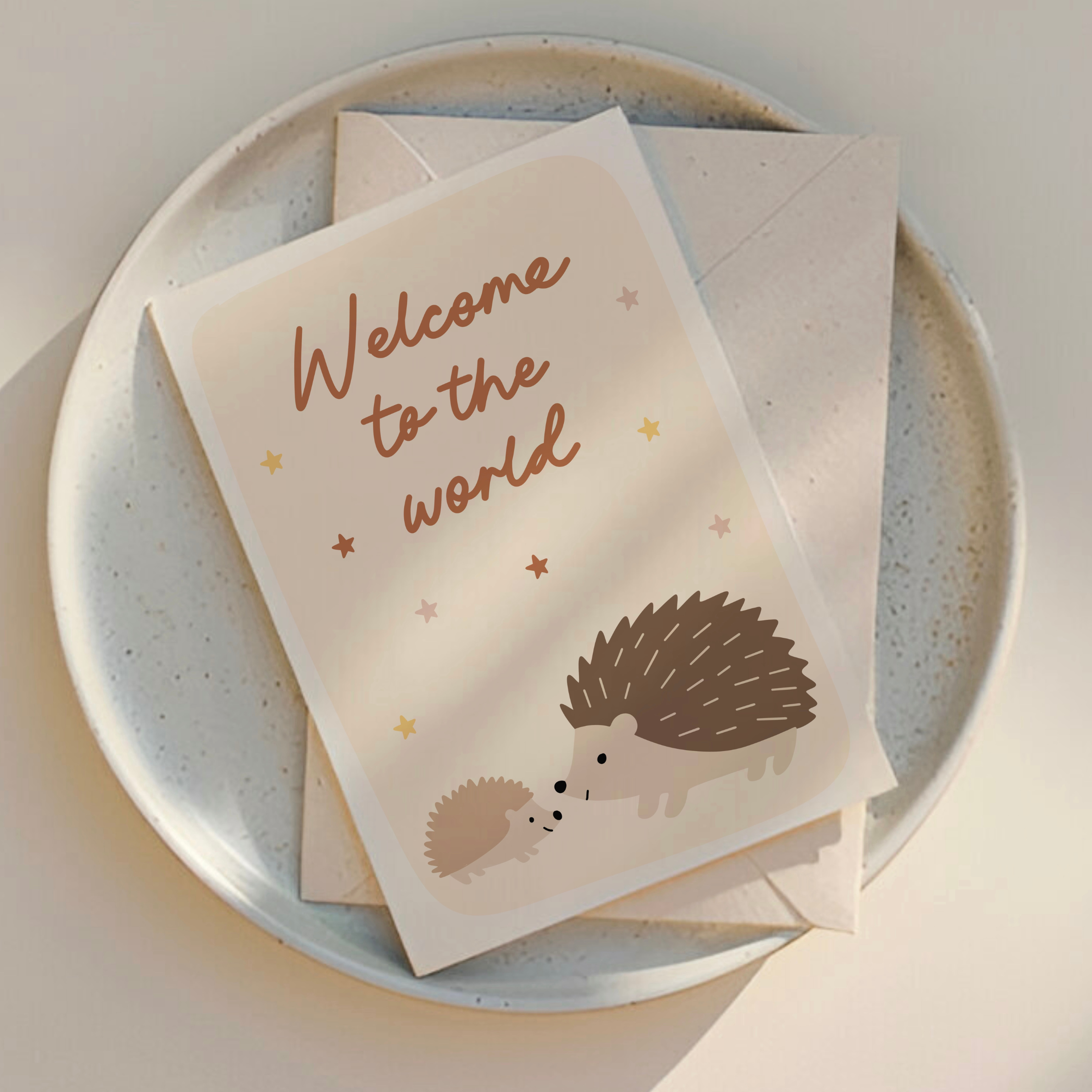 Welcome To The World Greeting Card