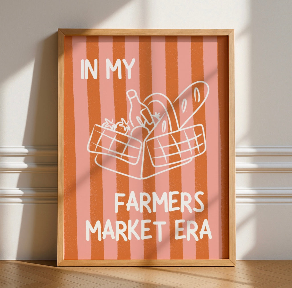 Farmers Market Era Print
