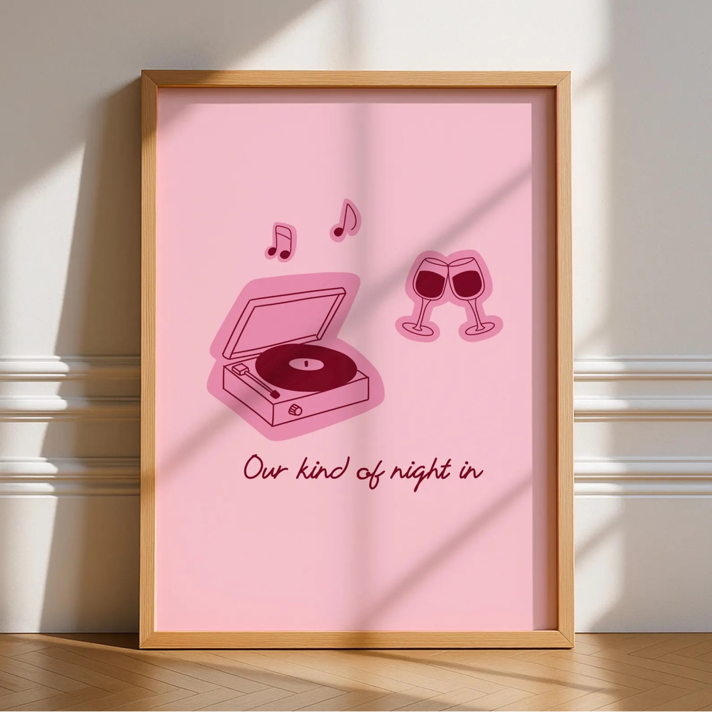 Our Kind Of Night Print