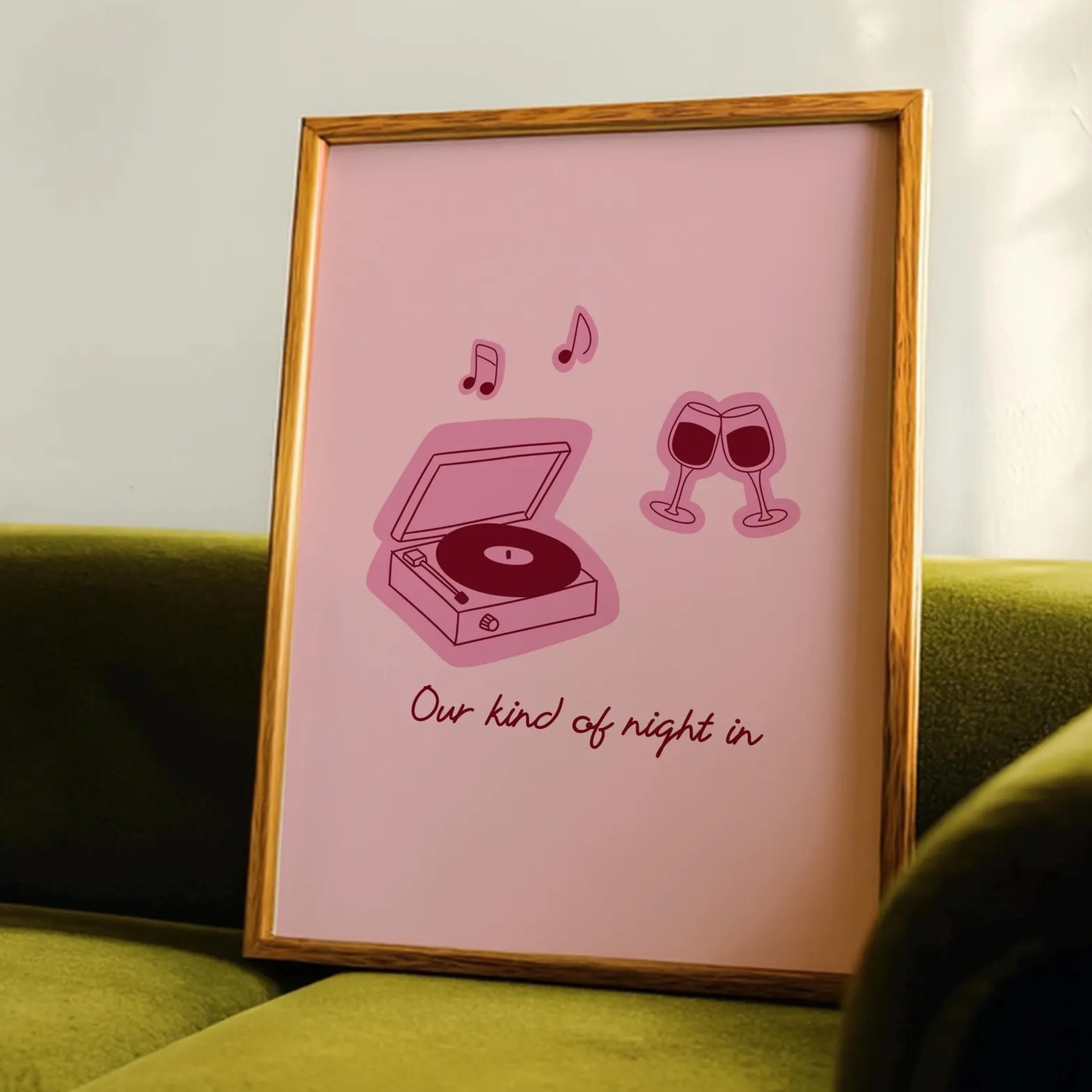 Our Kind Of Night Print