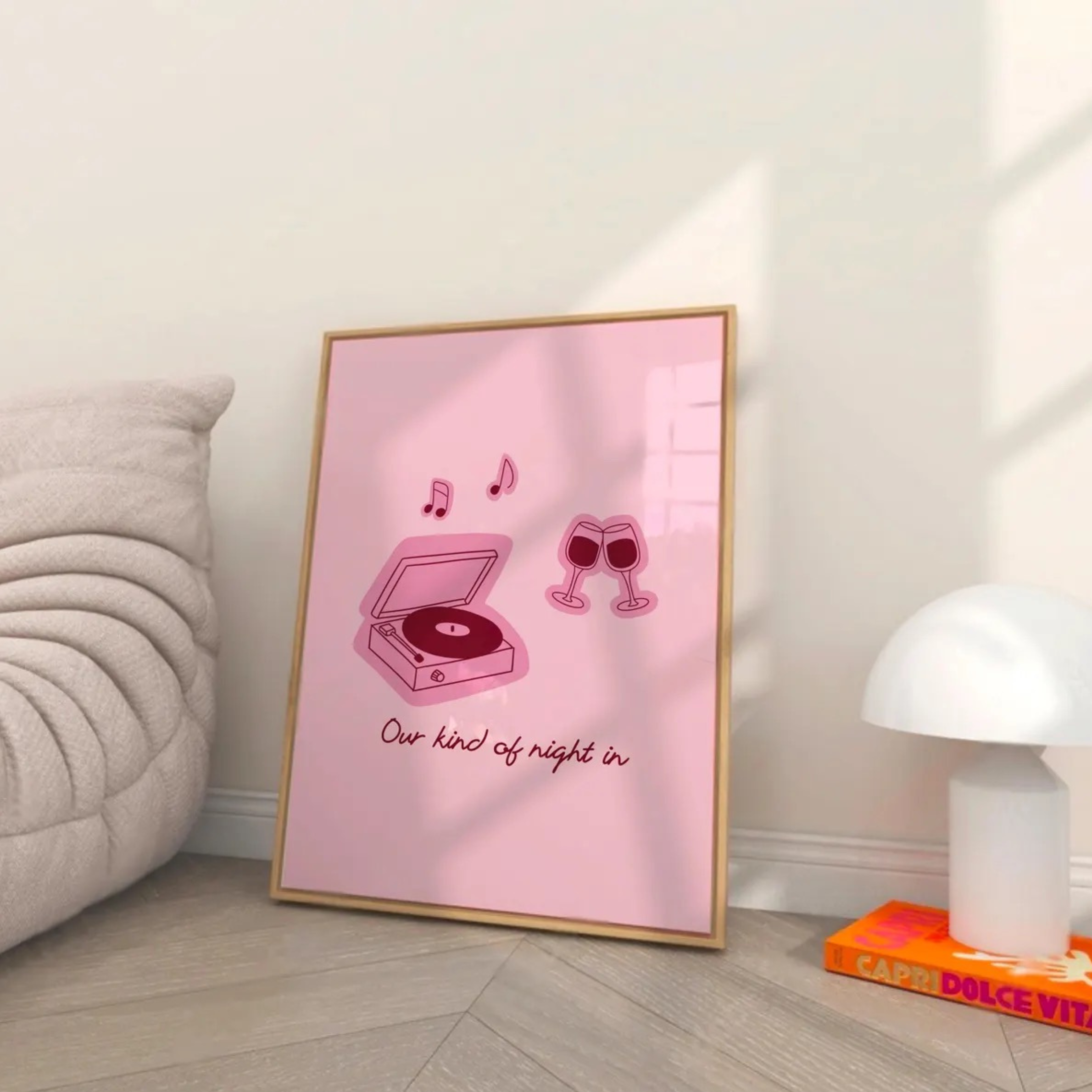 Our Kind Of Night Print