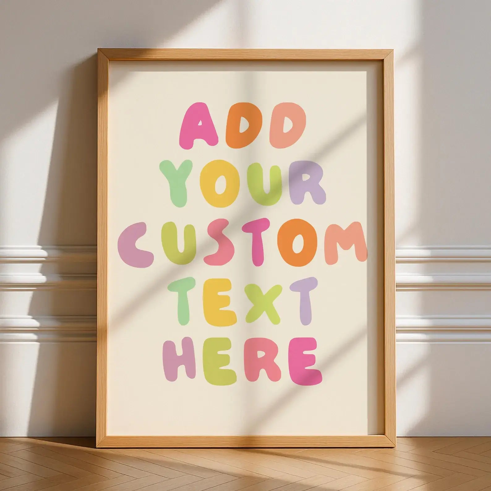 Custom Text Print print in Size: A6 – Custom Print by Printro