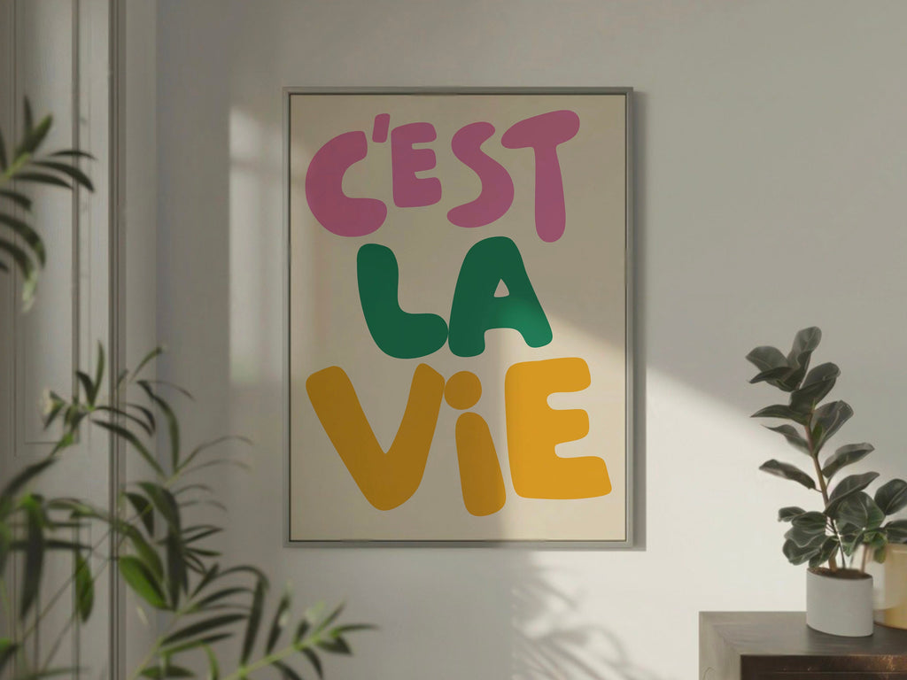 C’est La Vie Word Digital Download