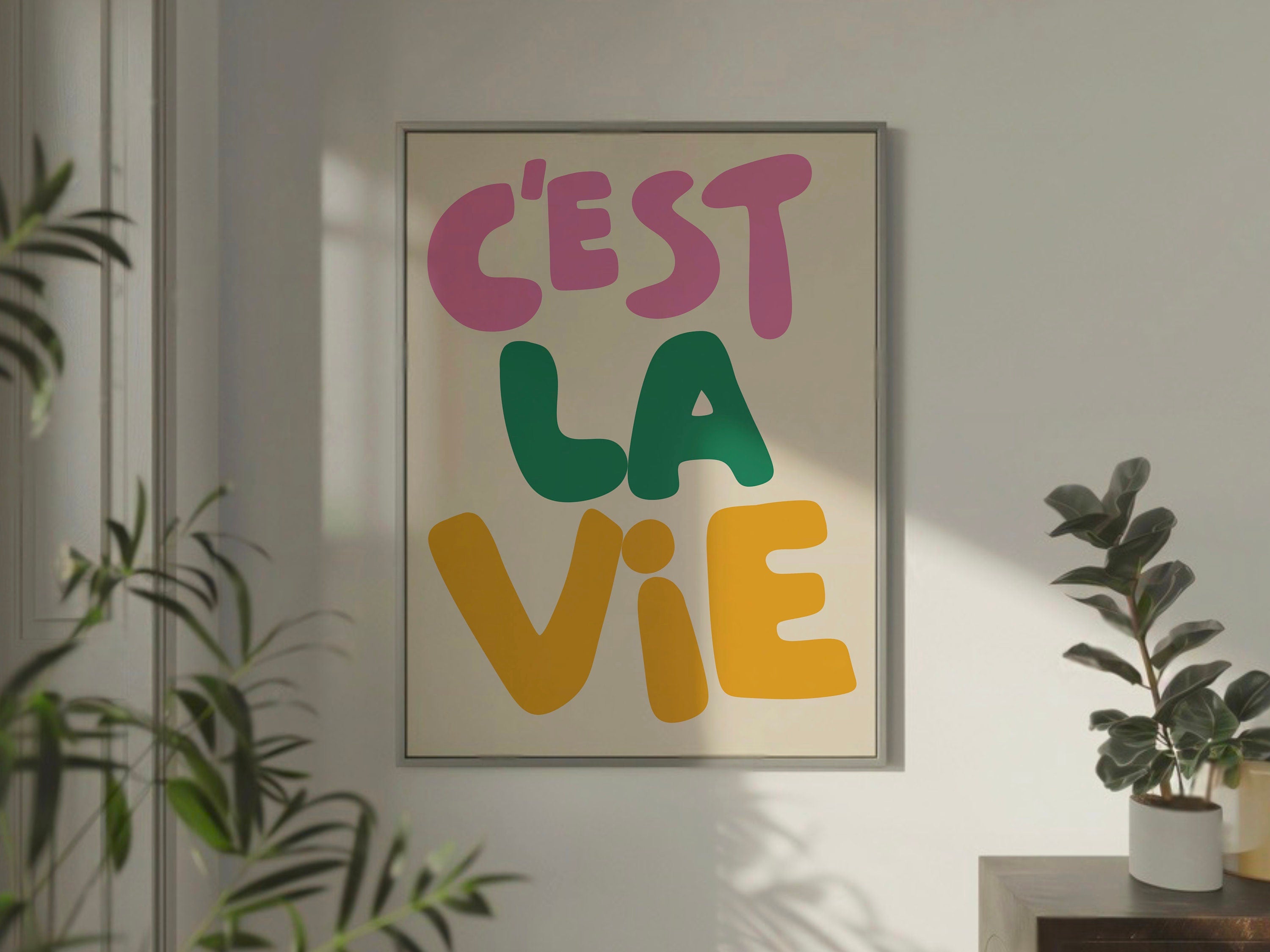 C’est La Vie Word Digital Download