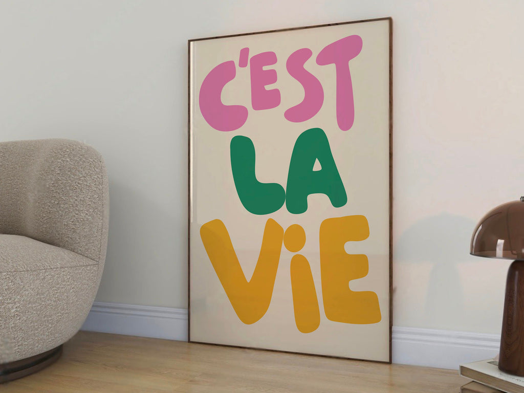 C’est La Vie Word Digital Download