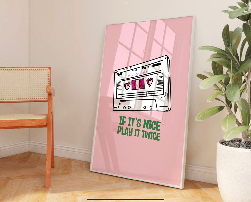 Cassette Mixtape Print