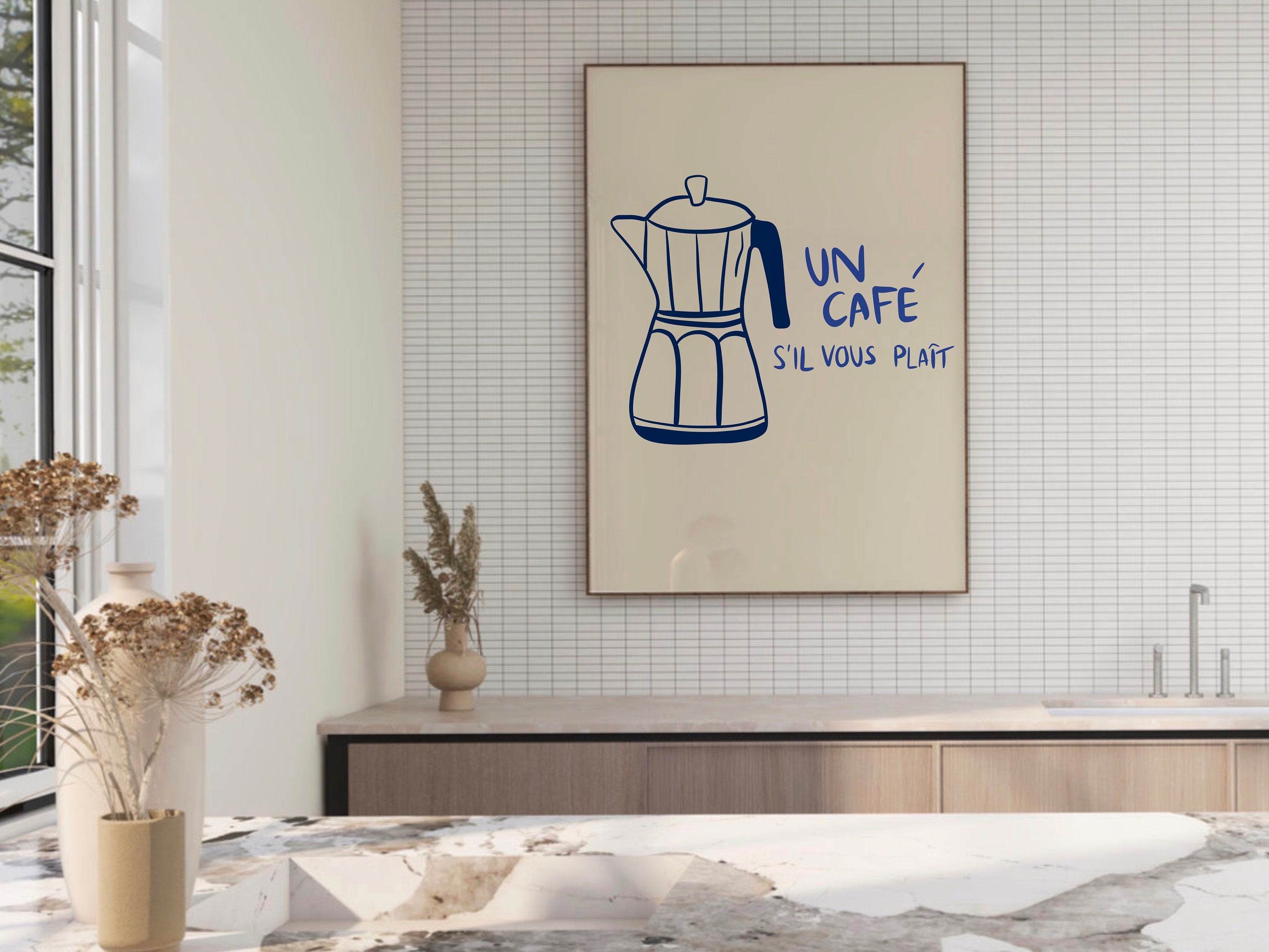 Un Café S’il Vous Plaît Print