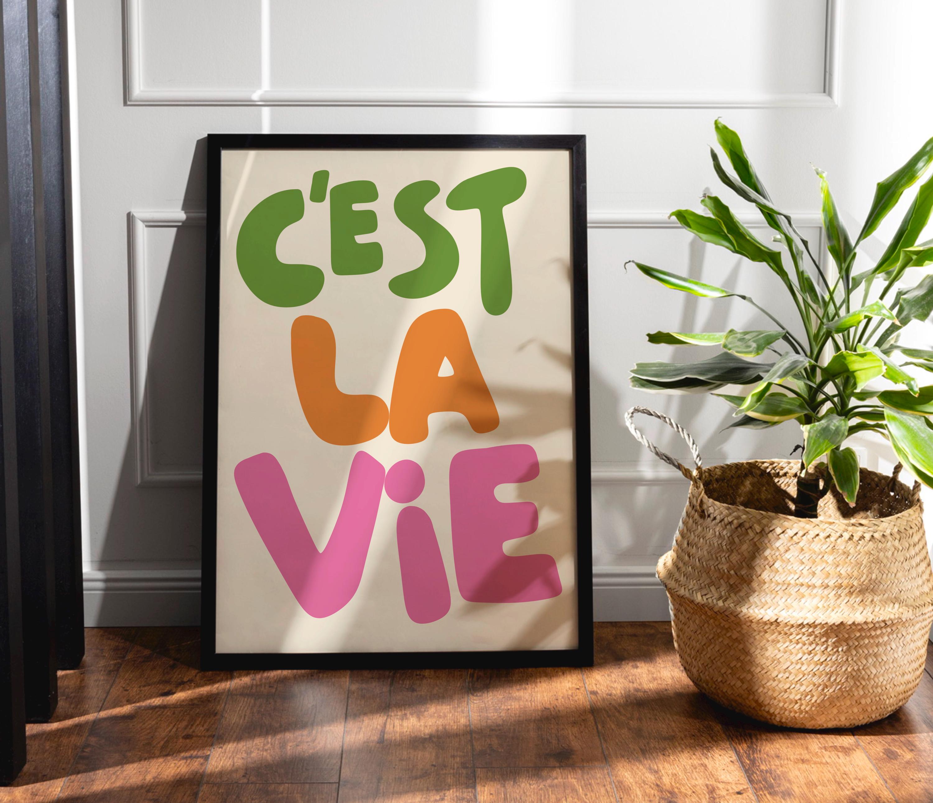 C’est La Vie Word Digital Download
