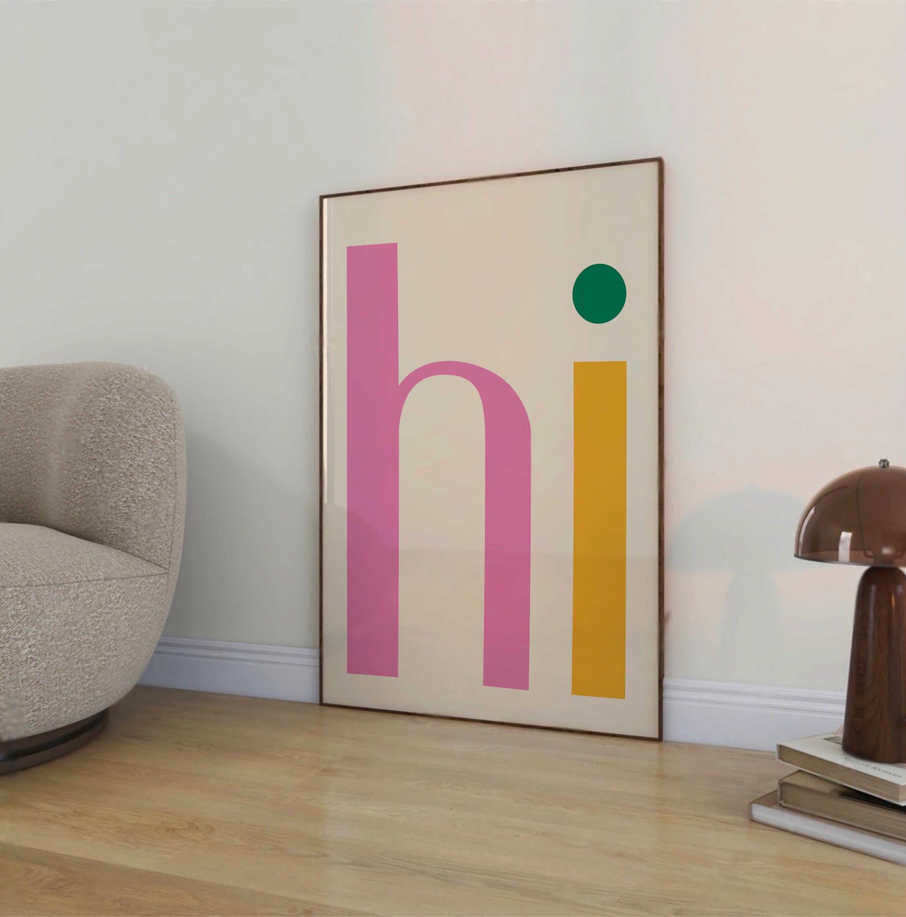 Hi Digital Download print in – Digital Download by Printro