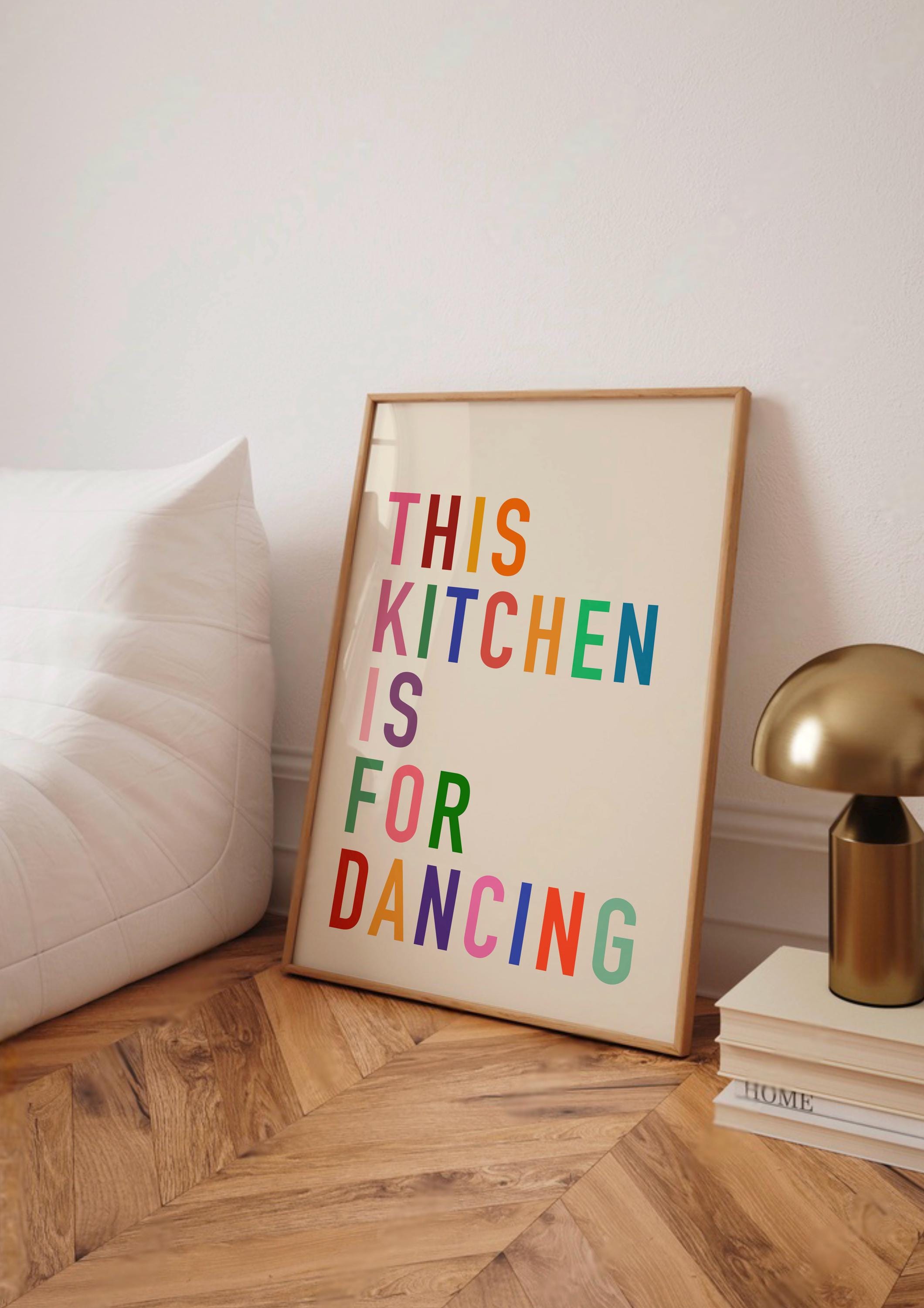 This Kitchen Is For Dancing Digital Download