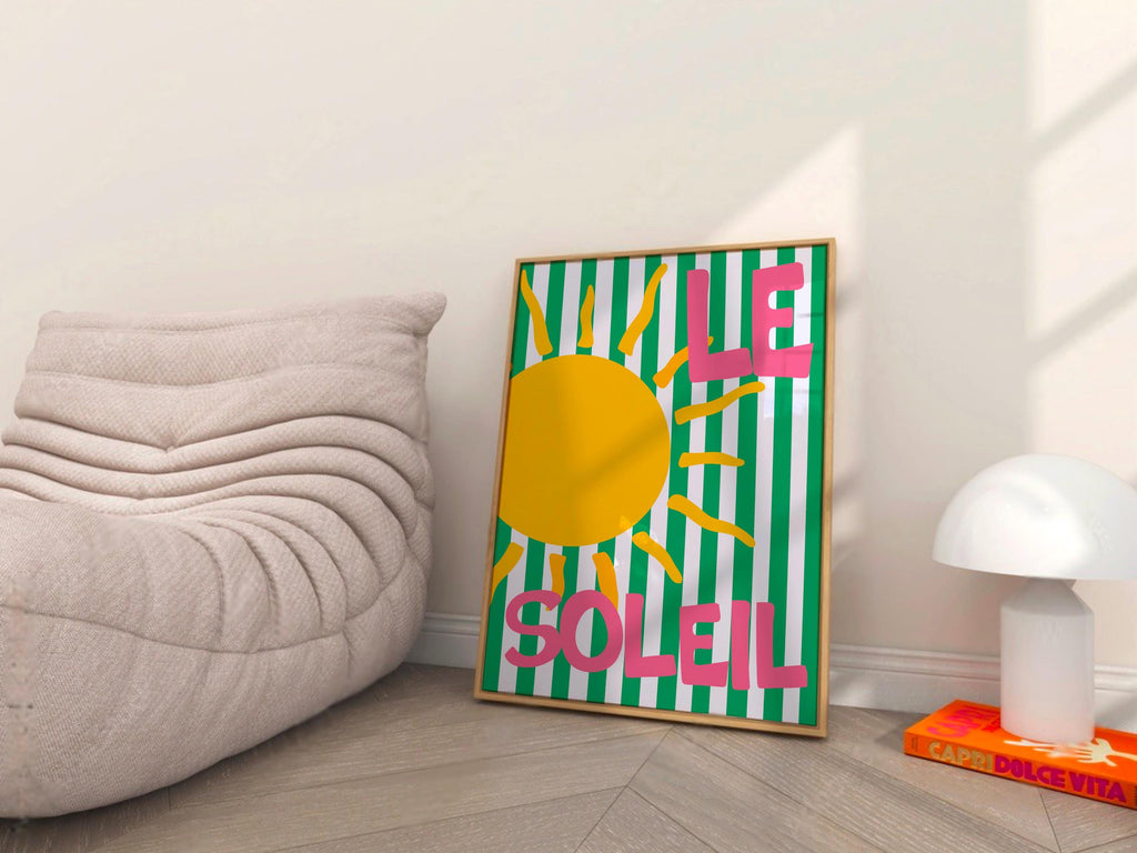 Le Soleil Print