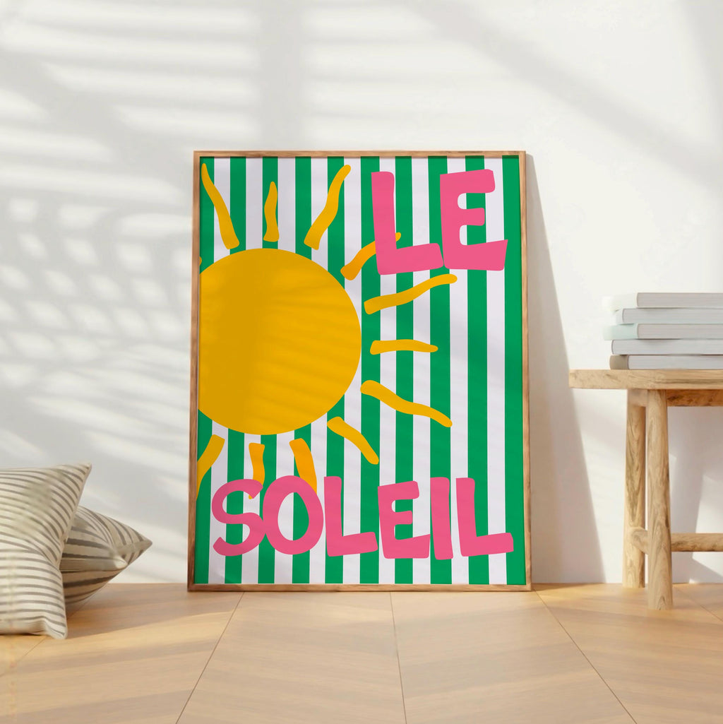 Le Soleil Print