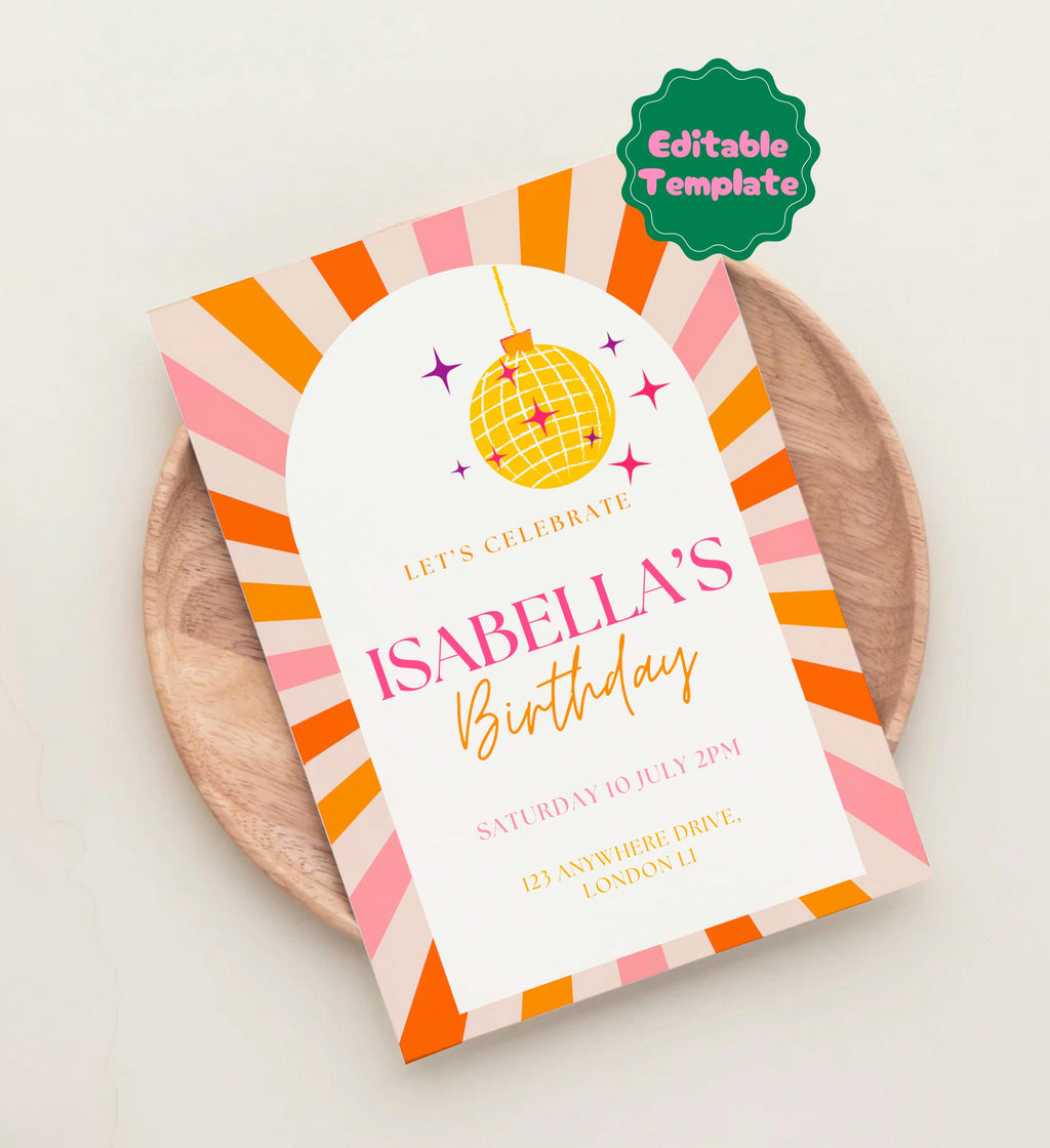Birthday Party Invite