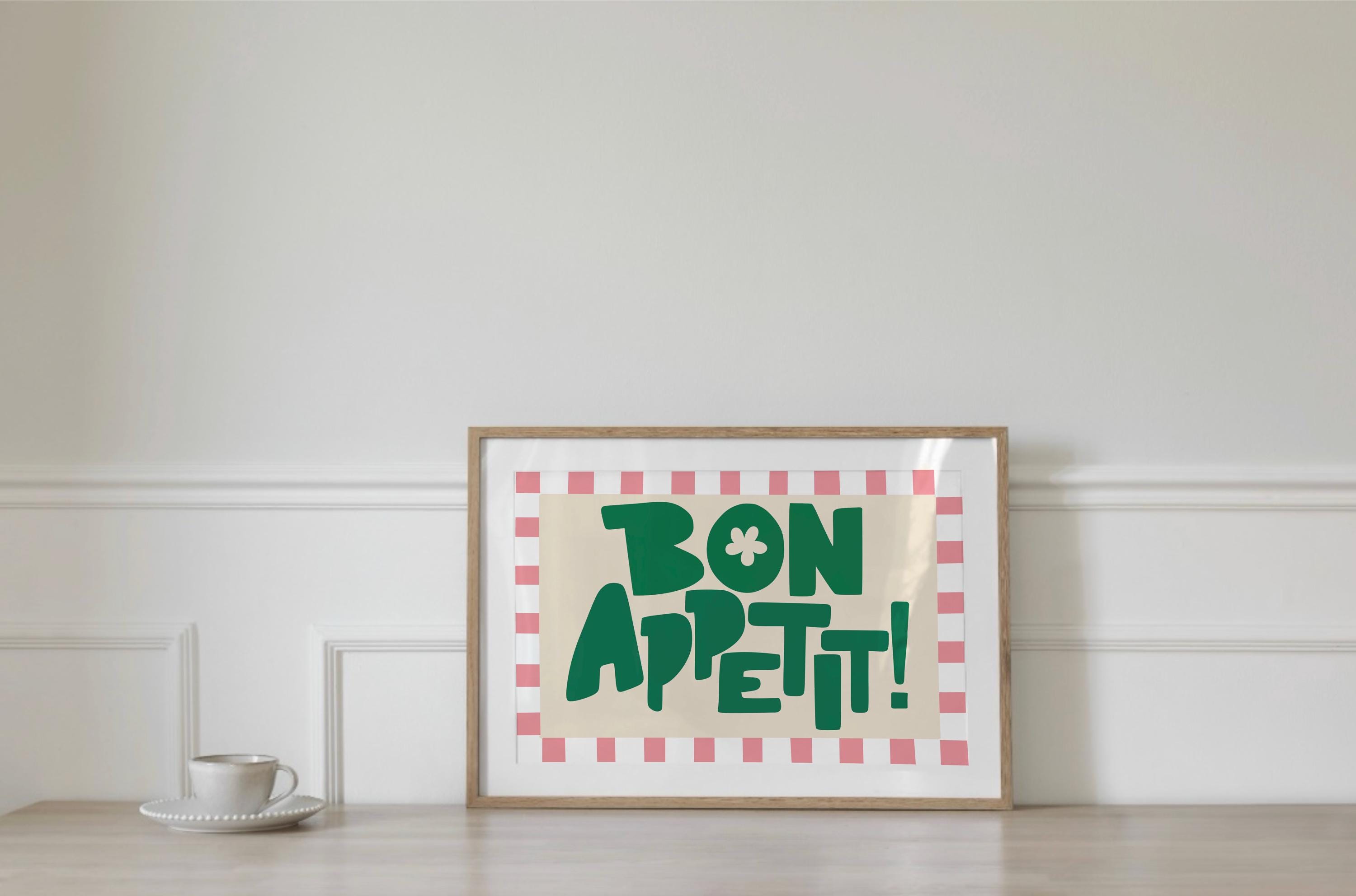 Bon Appetit Print