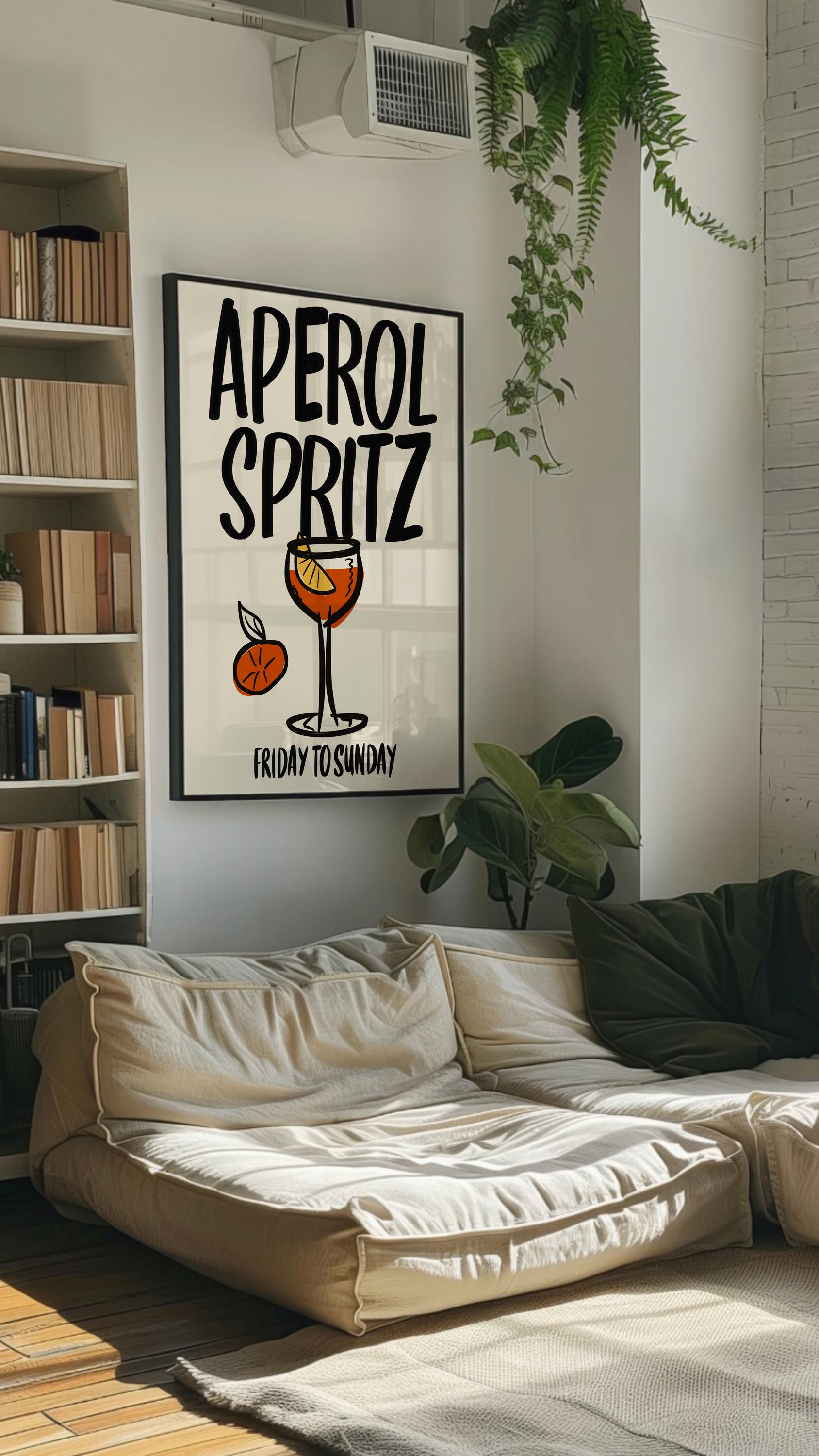 Aperol Spritz Print
