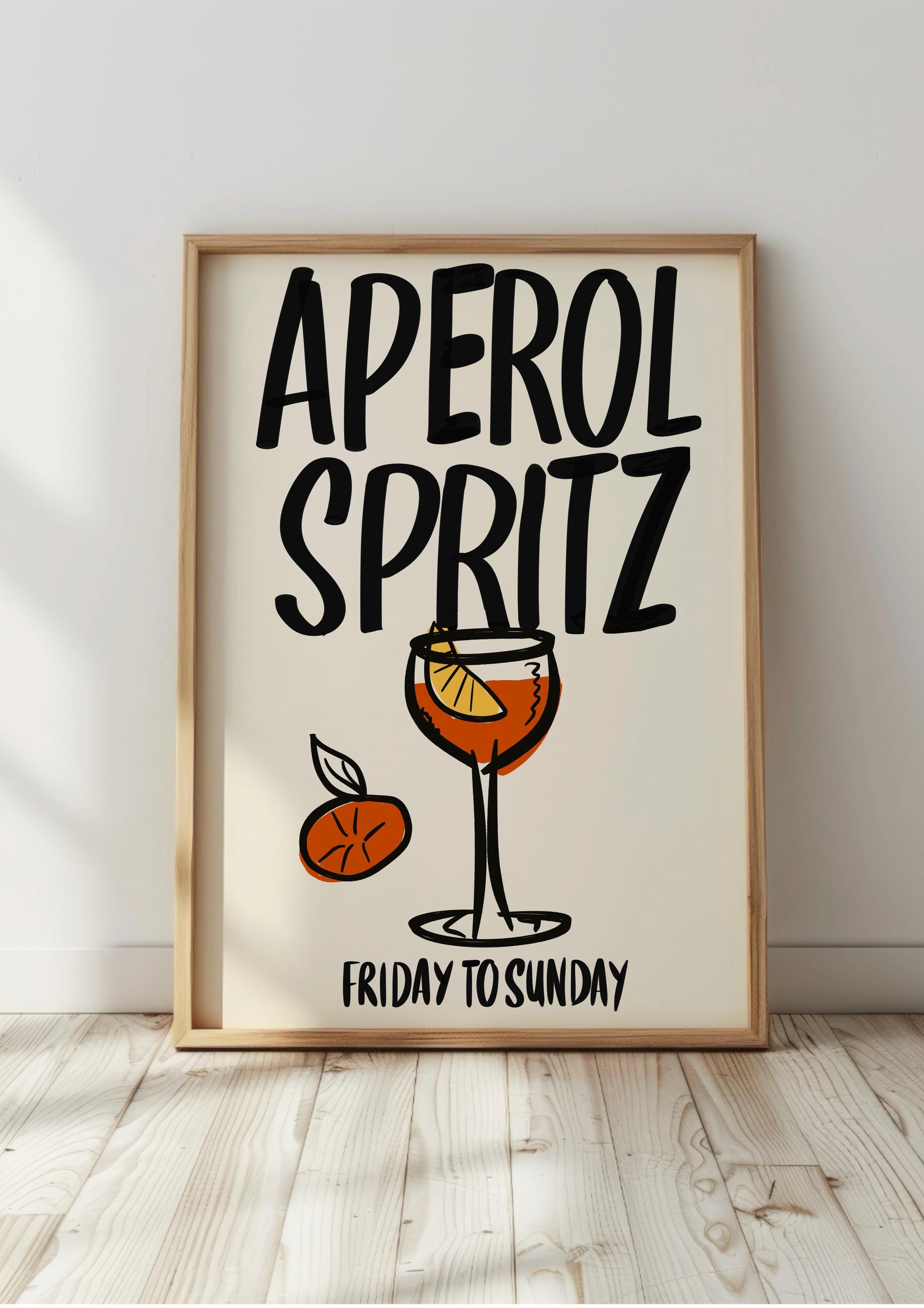 Aperol Spritz Digital Download