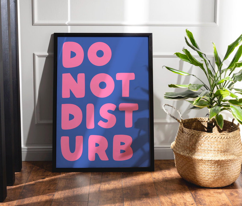 Do Not Disturb Print