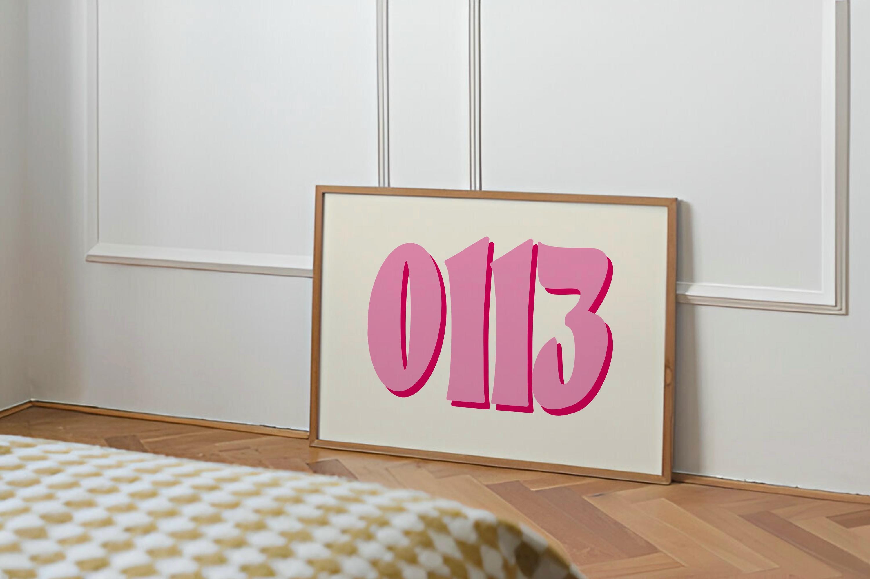 Custom Numbers Print