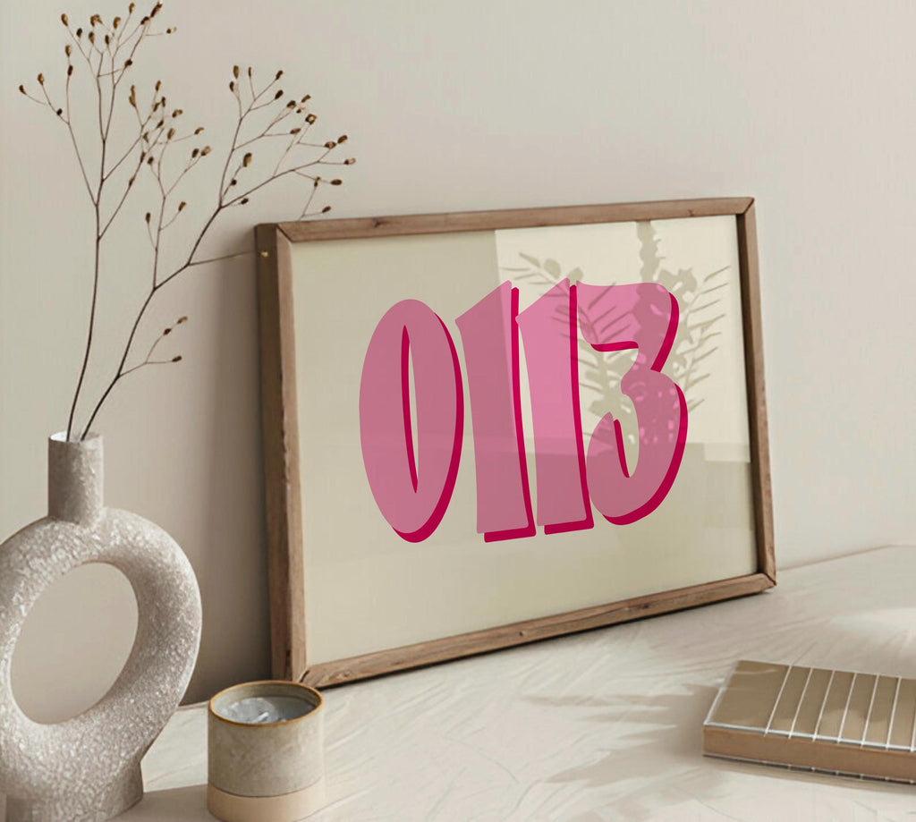 Custom Numbers Print