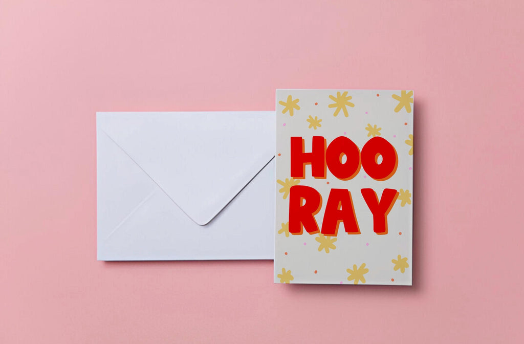 Hooray Greeting Card