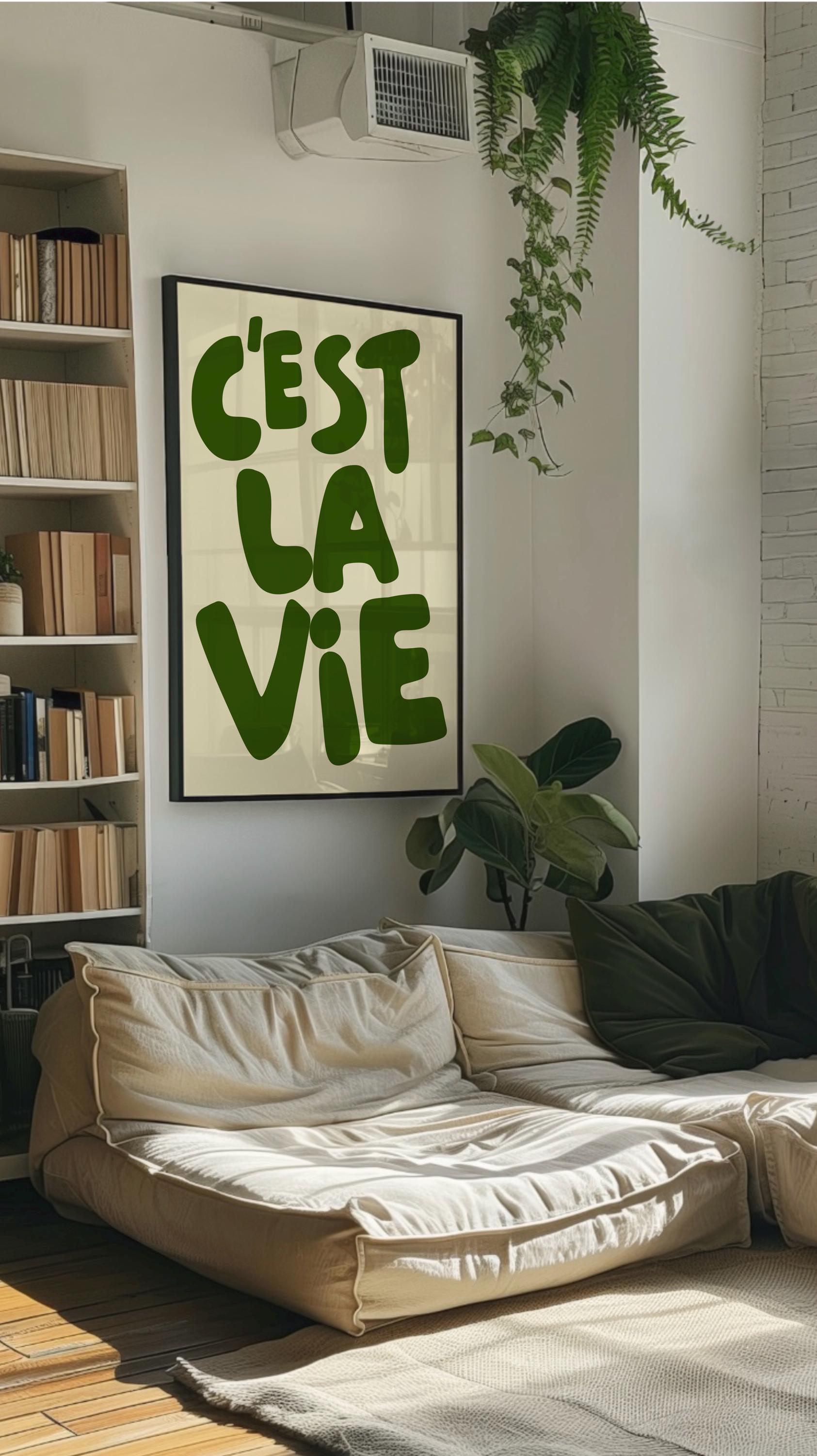 C’est La Vie Print