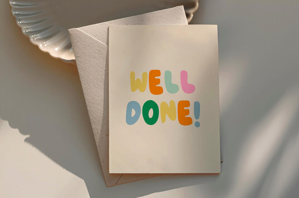 Well Done Greeting Card