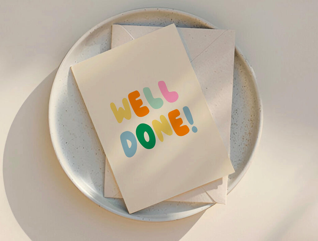 Well Done Greeting Card