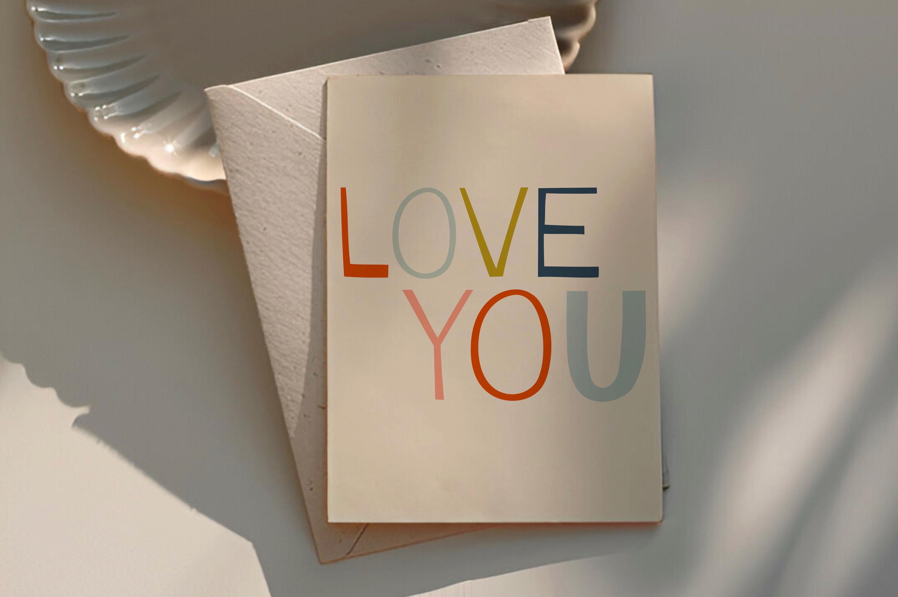 Love You Greeting Card