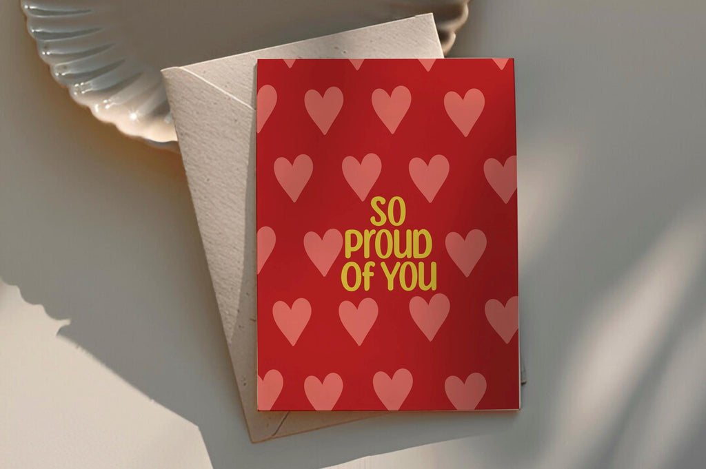 So Proud Of You Greeting Card