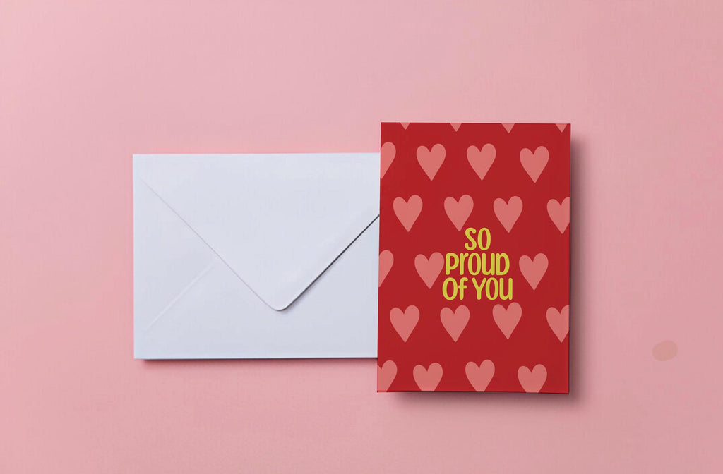 So Proud Of You Greeting Card