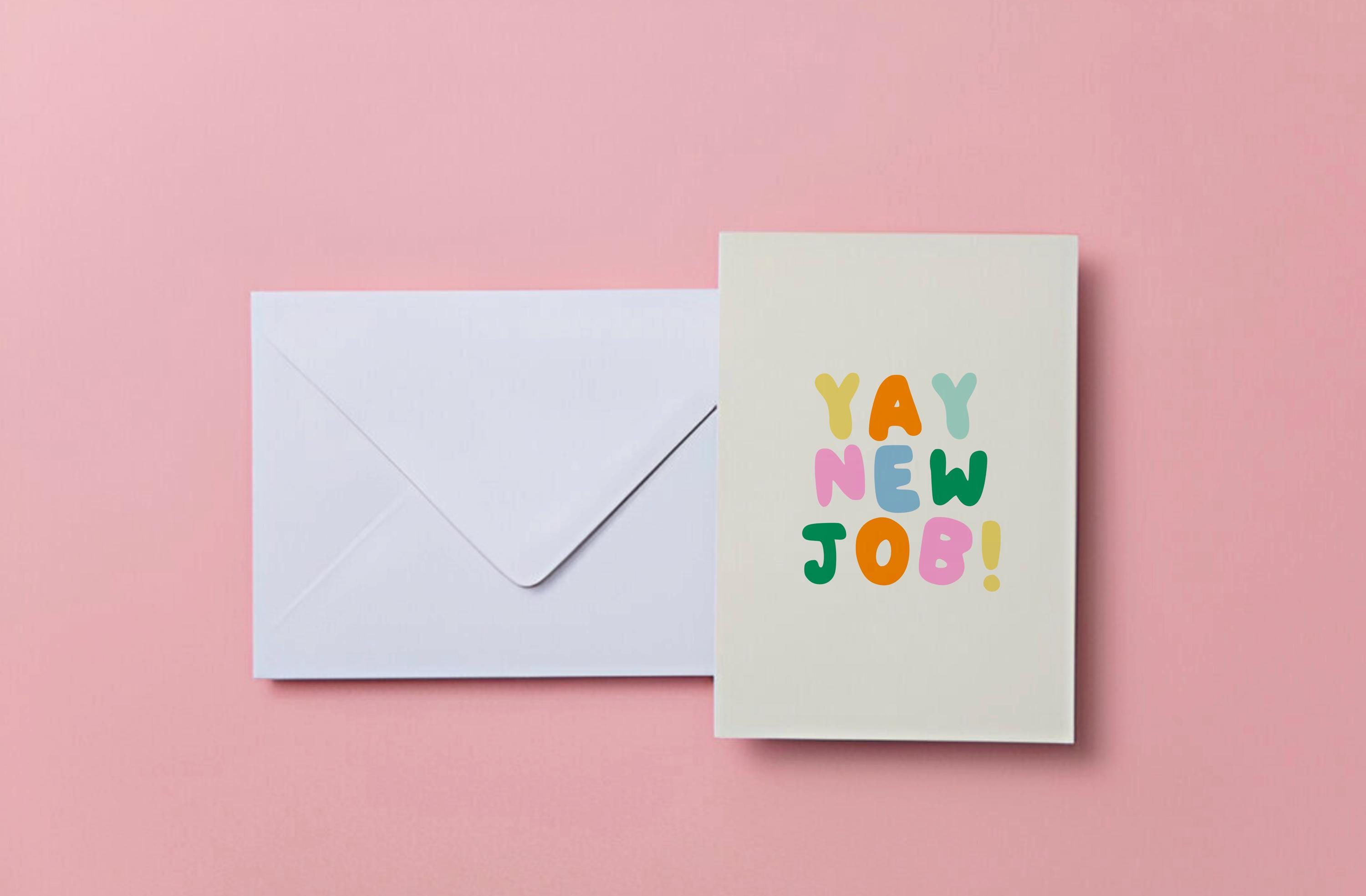 New Job Greeting Card