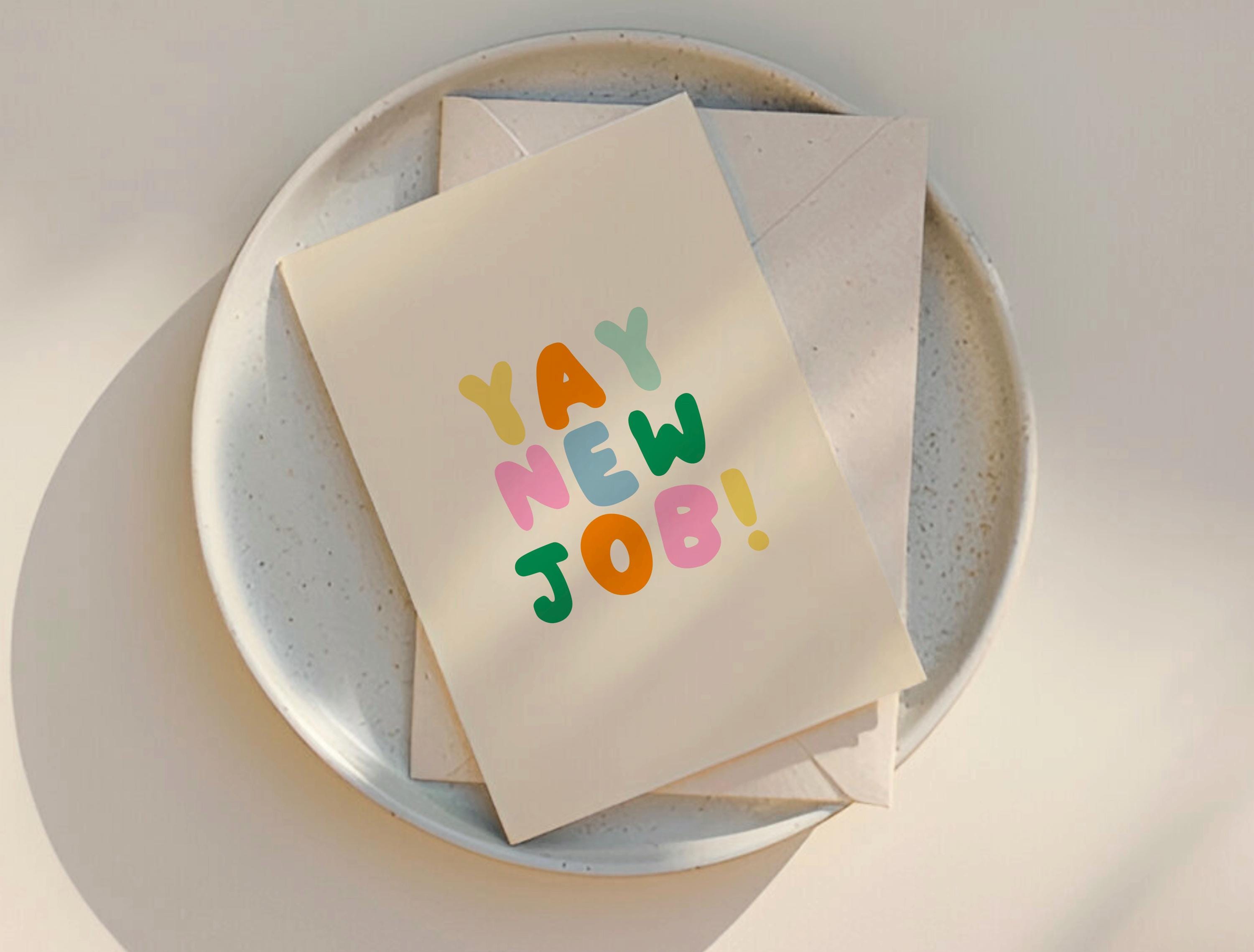 New Job Greeting Card