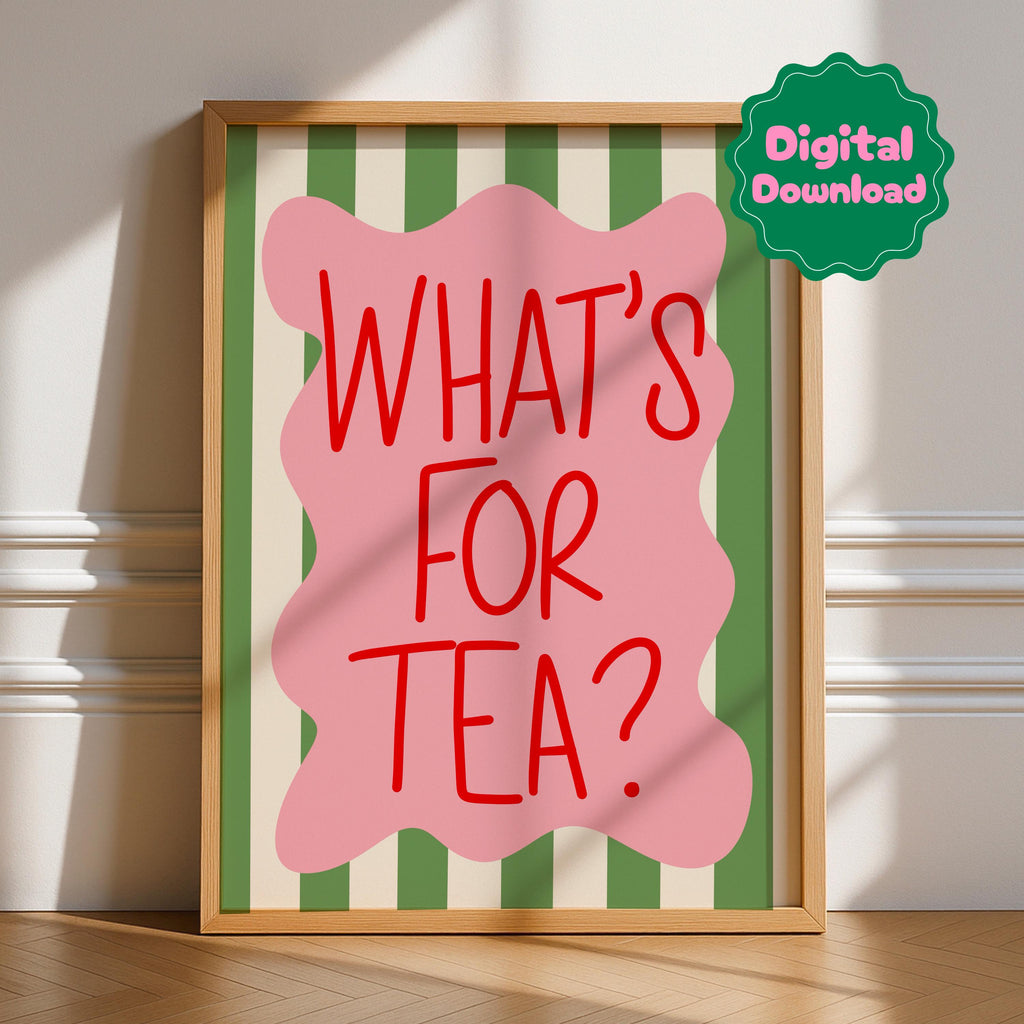 What’s For Tea Digital Download