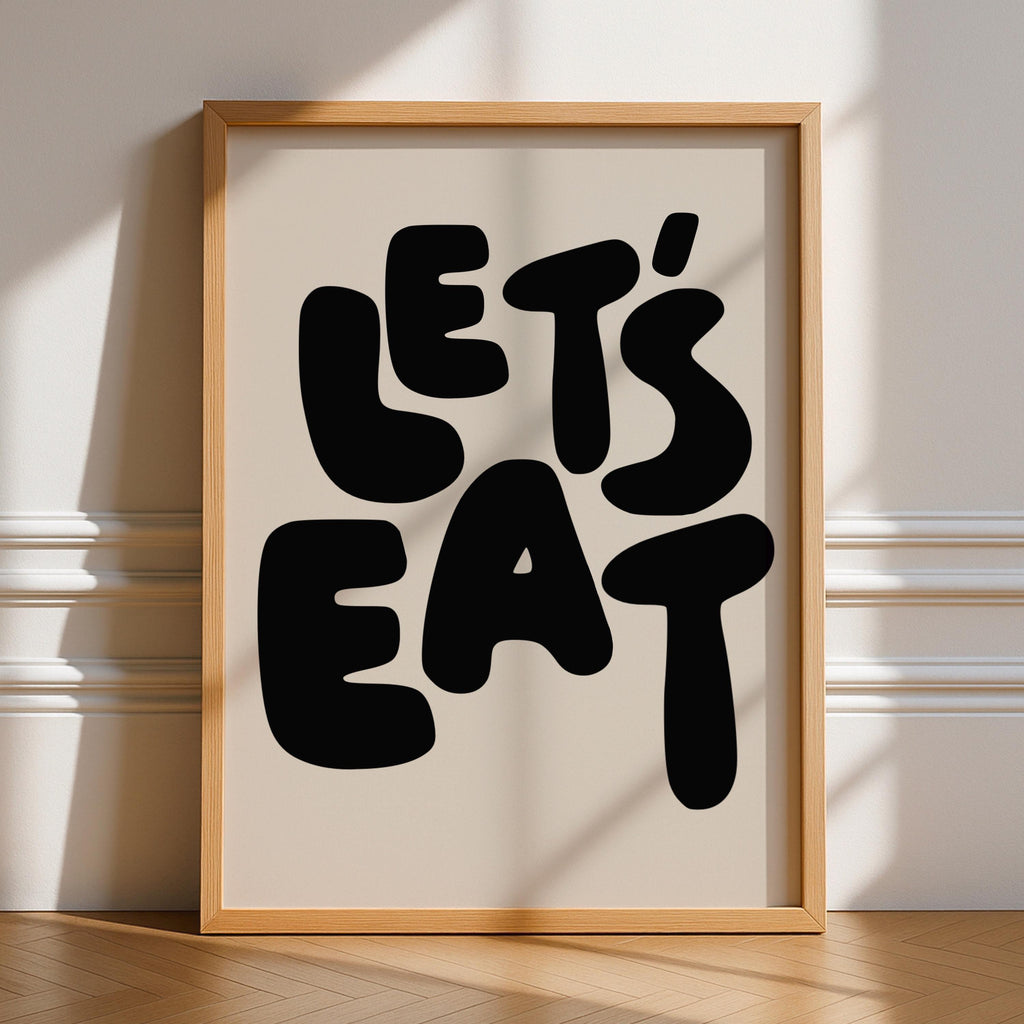 Let’s Eat Print