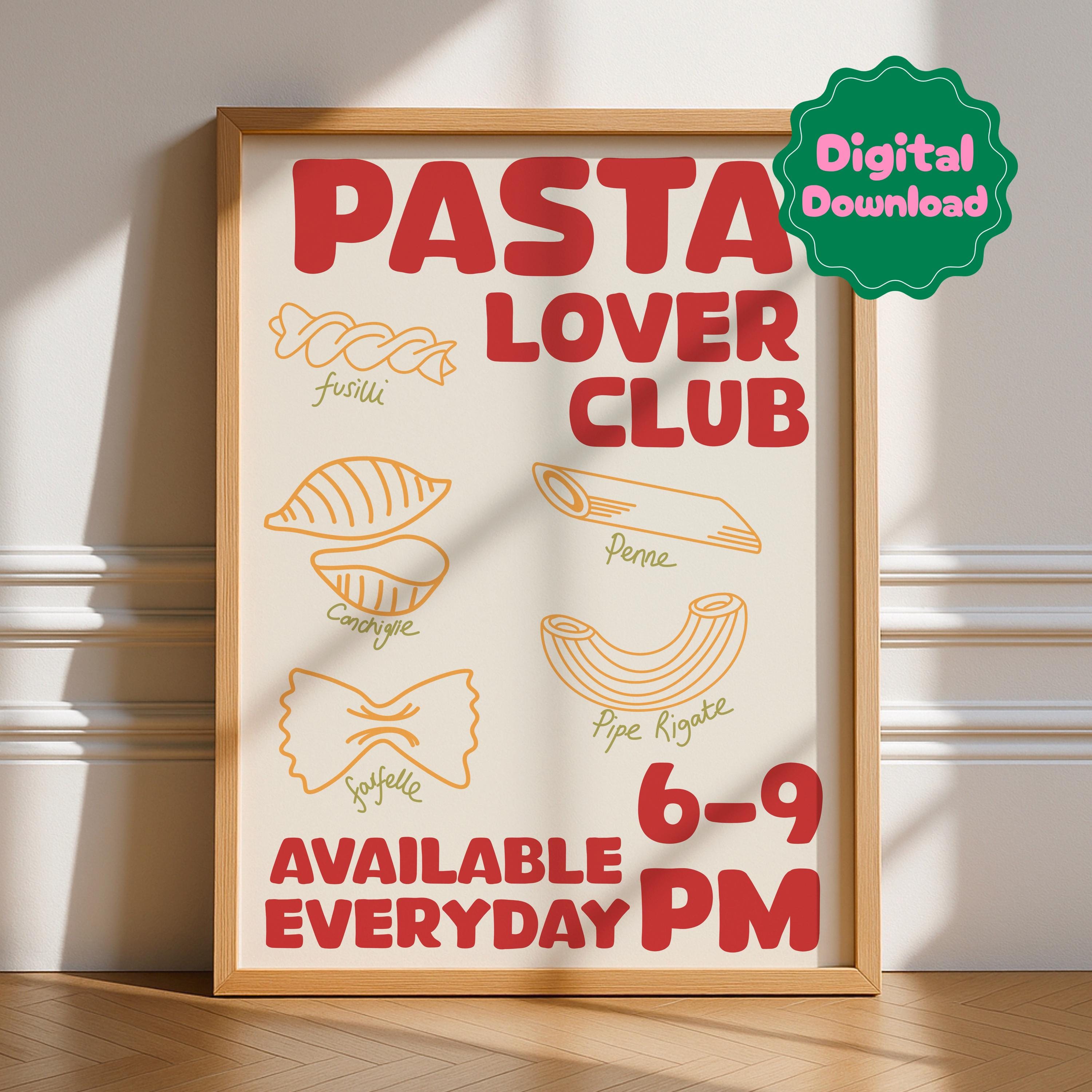 Pasta Lover Club Digital Download