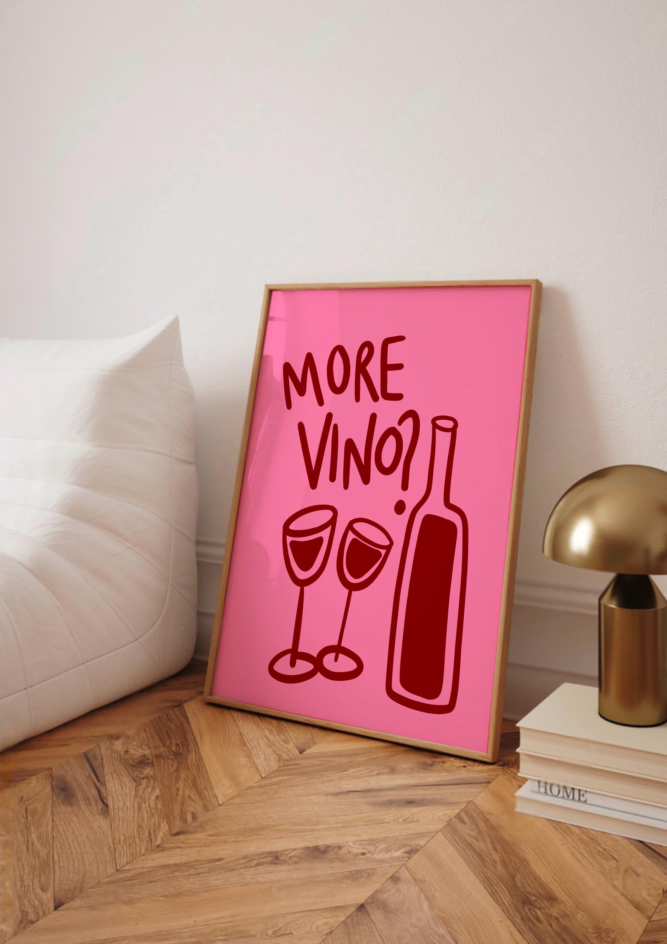 More Vino Print