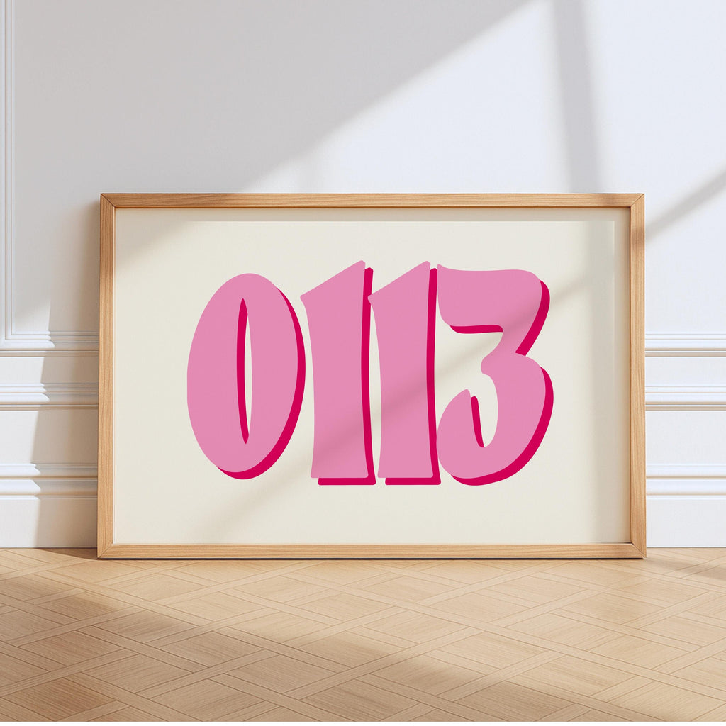 Custom Numbers Print