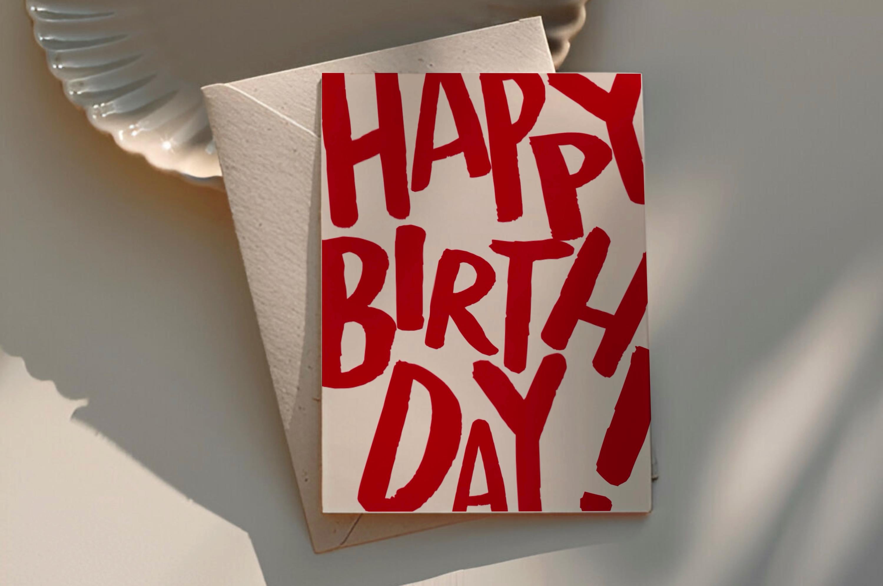 Happy Birthday Greeting Card