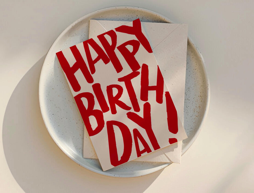 Happy Birthday Greeting Card