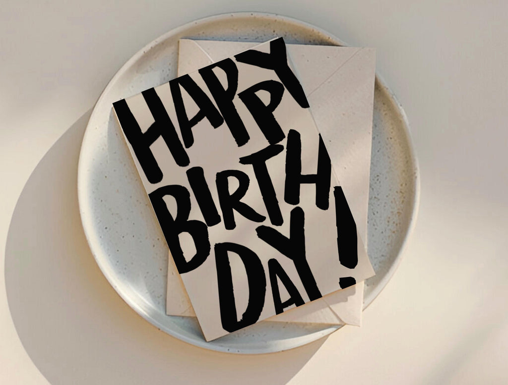 Happy Birthday Greeting Card